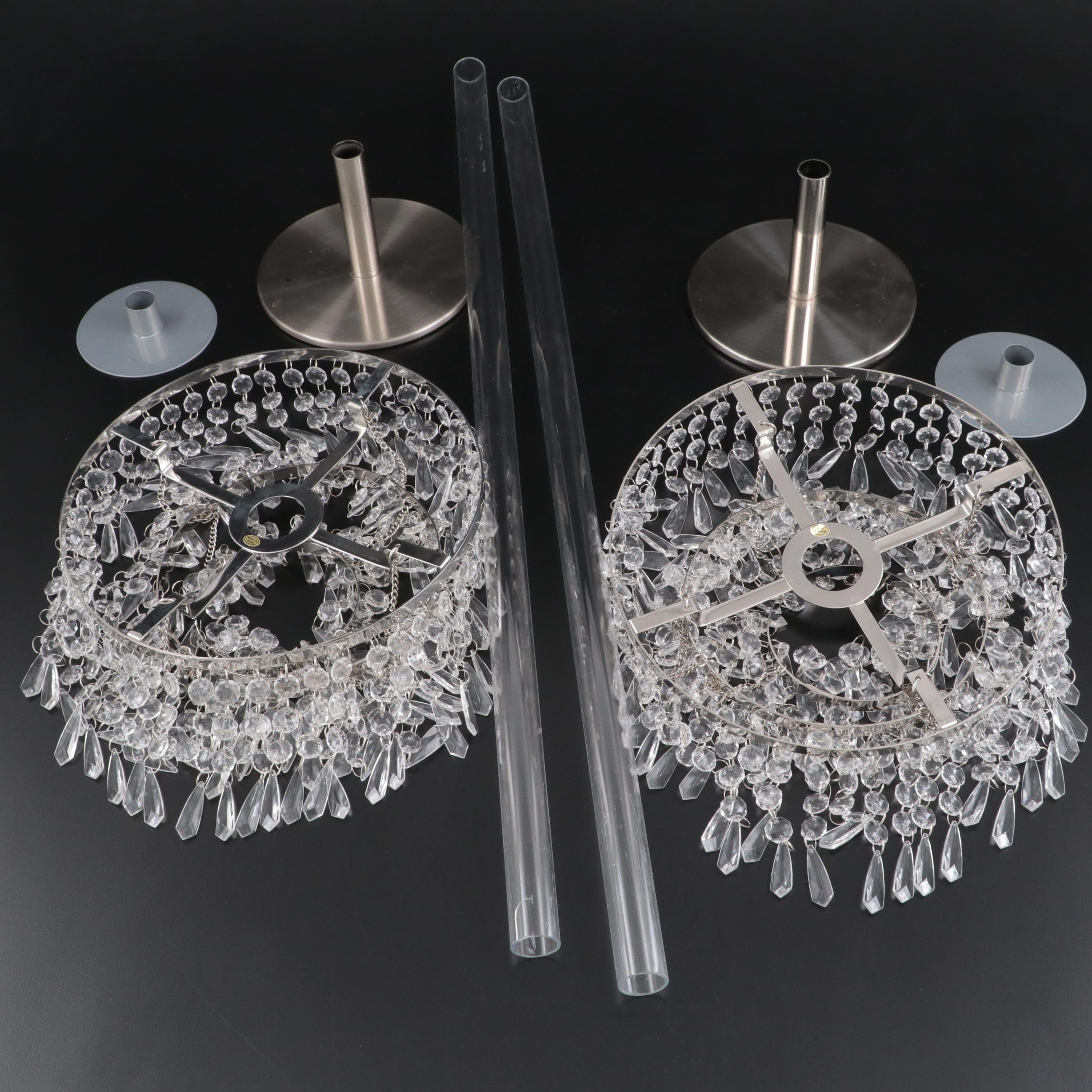 Table Top Chandelier Display Stands