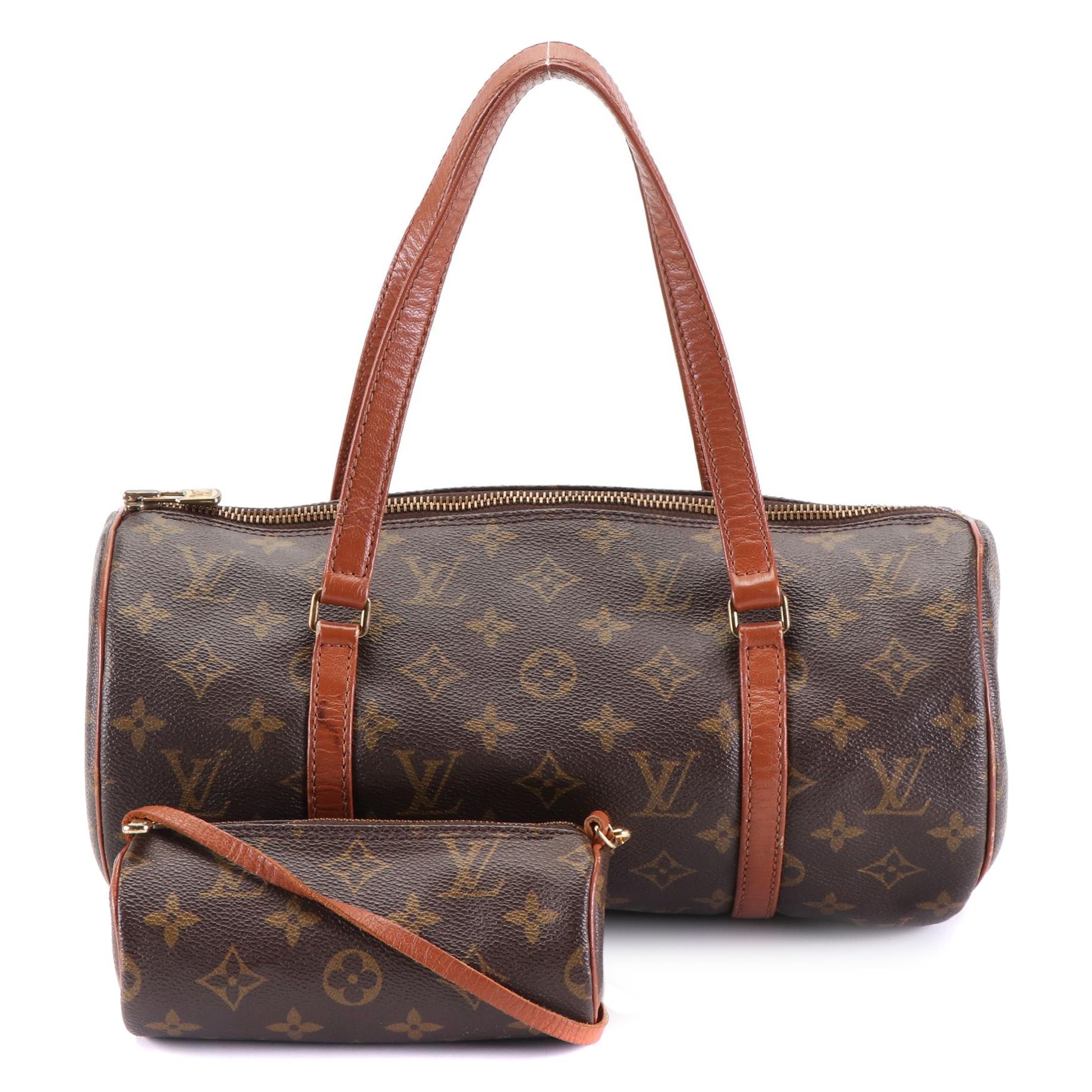 Louis Vuitton Papillon 30 in Monogram Canvas with Pouch