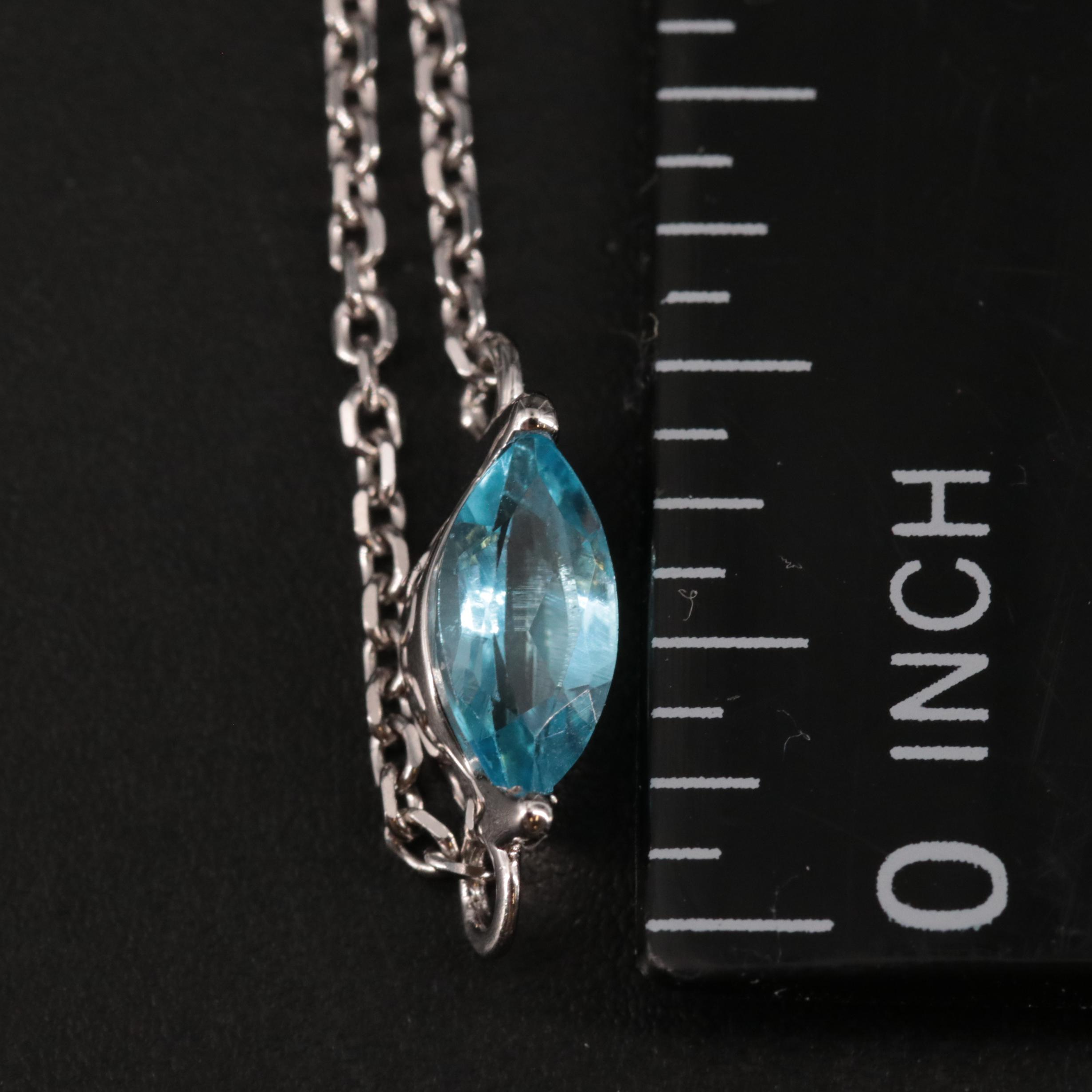 10K Topaz Adjustable Chain Bracelet