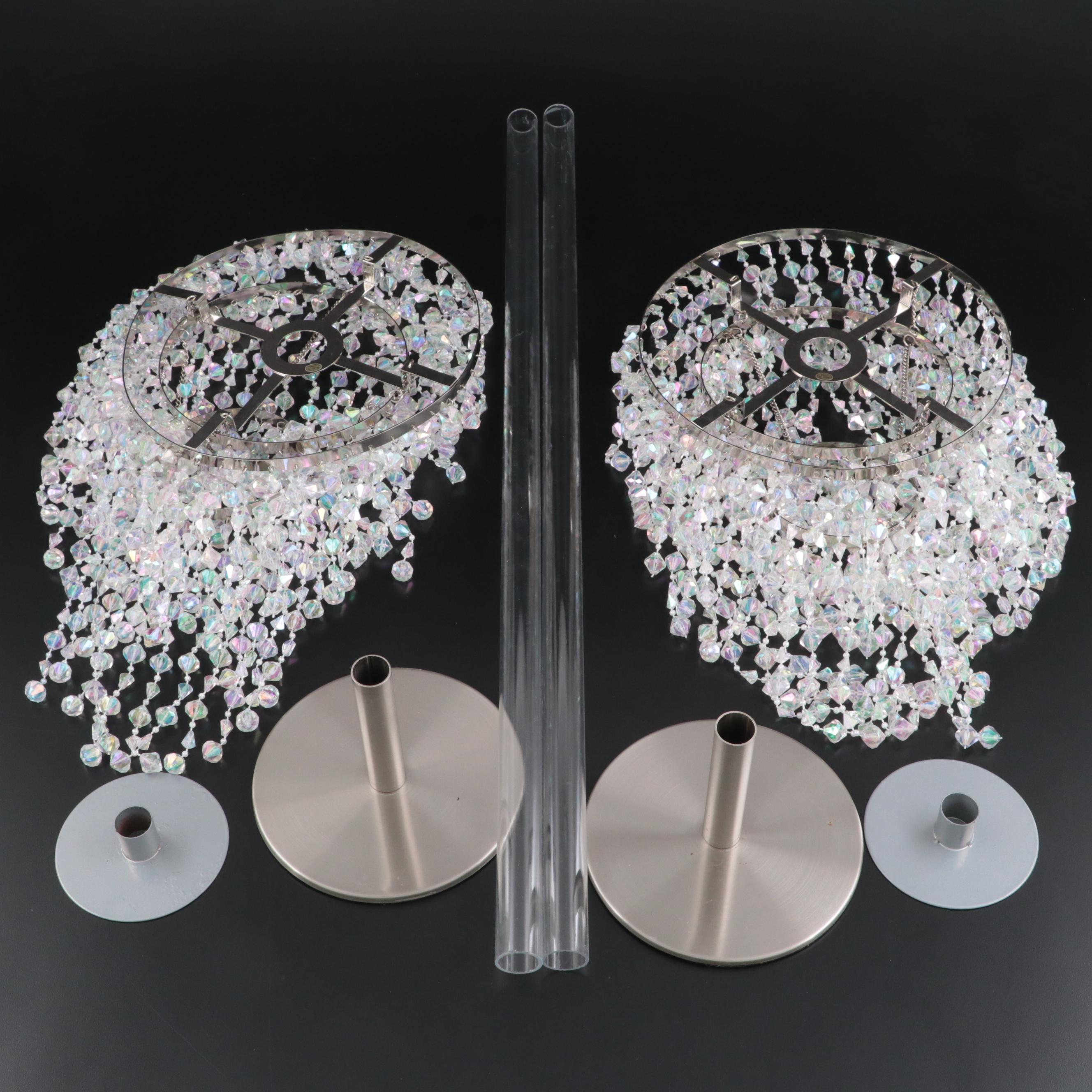 Table Top Chandelier Display Stands
