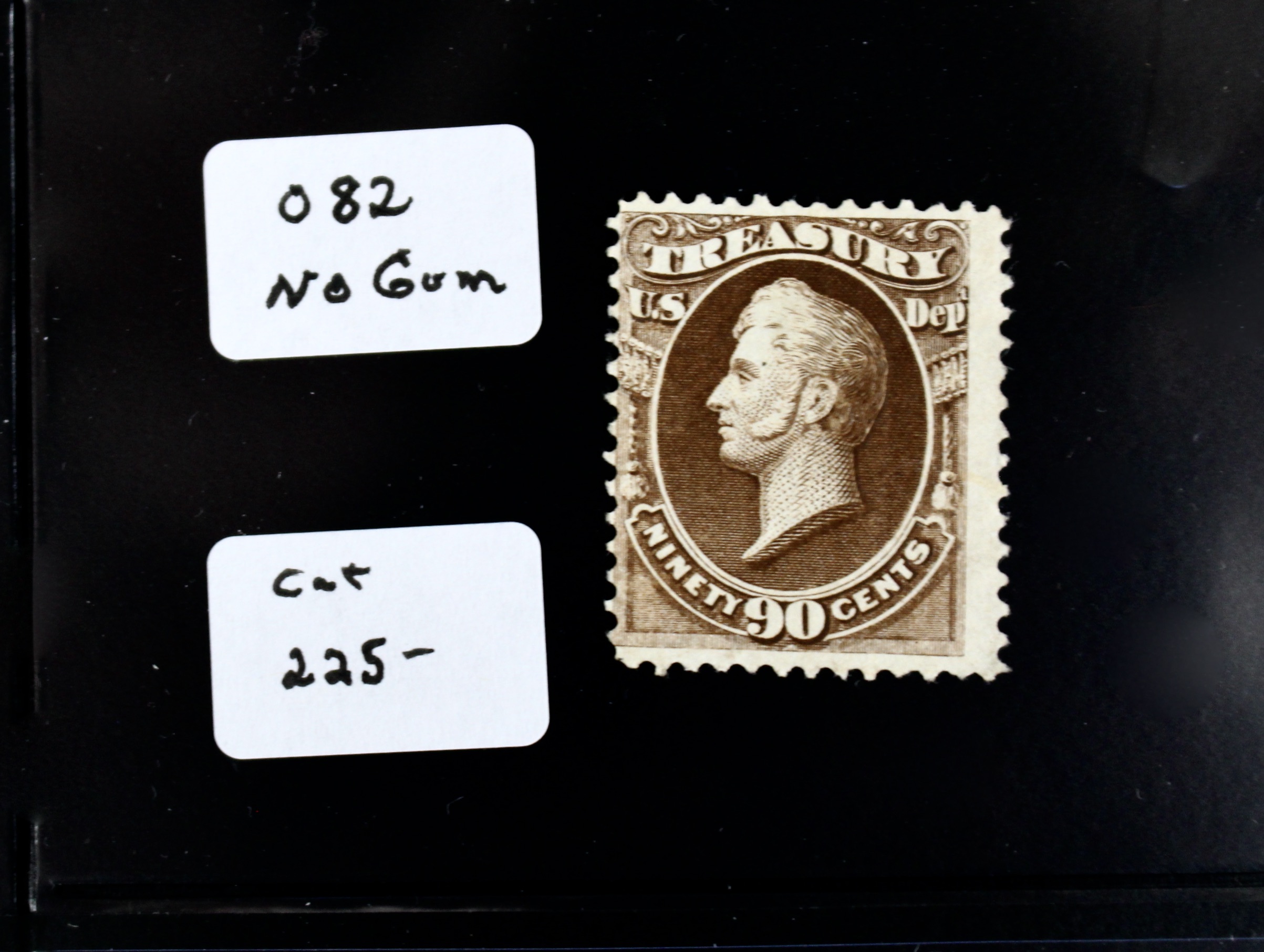 Five U.S. Official Postage Stamps