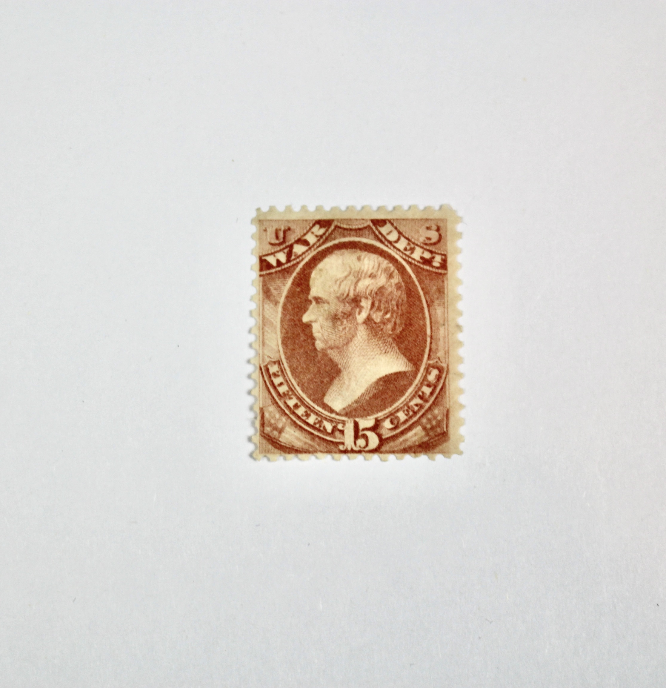 Five U.S. Official Postage Stamps