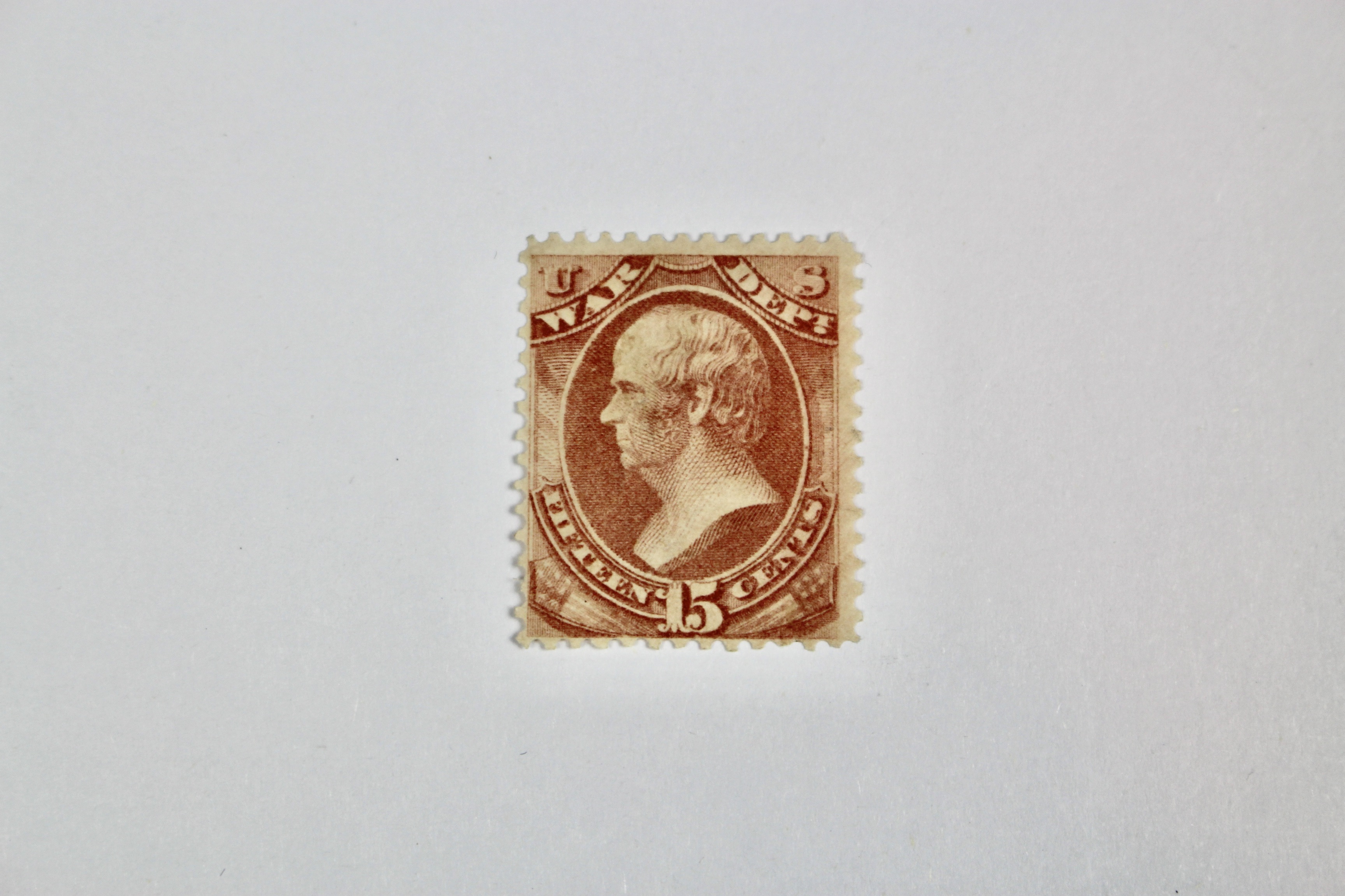 Five U.S. Official Postage Stamps