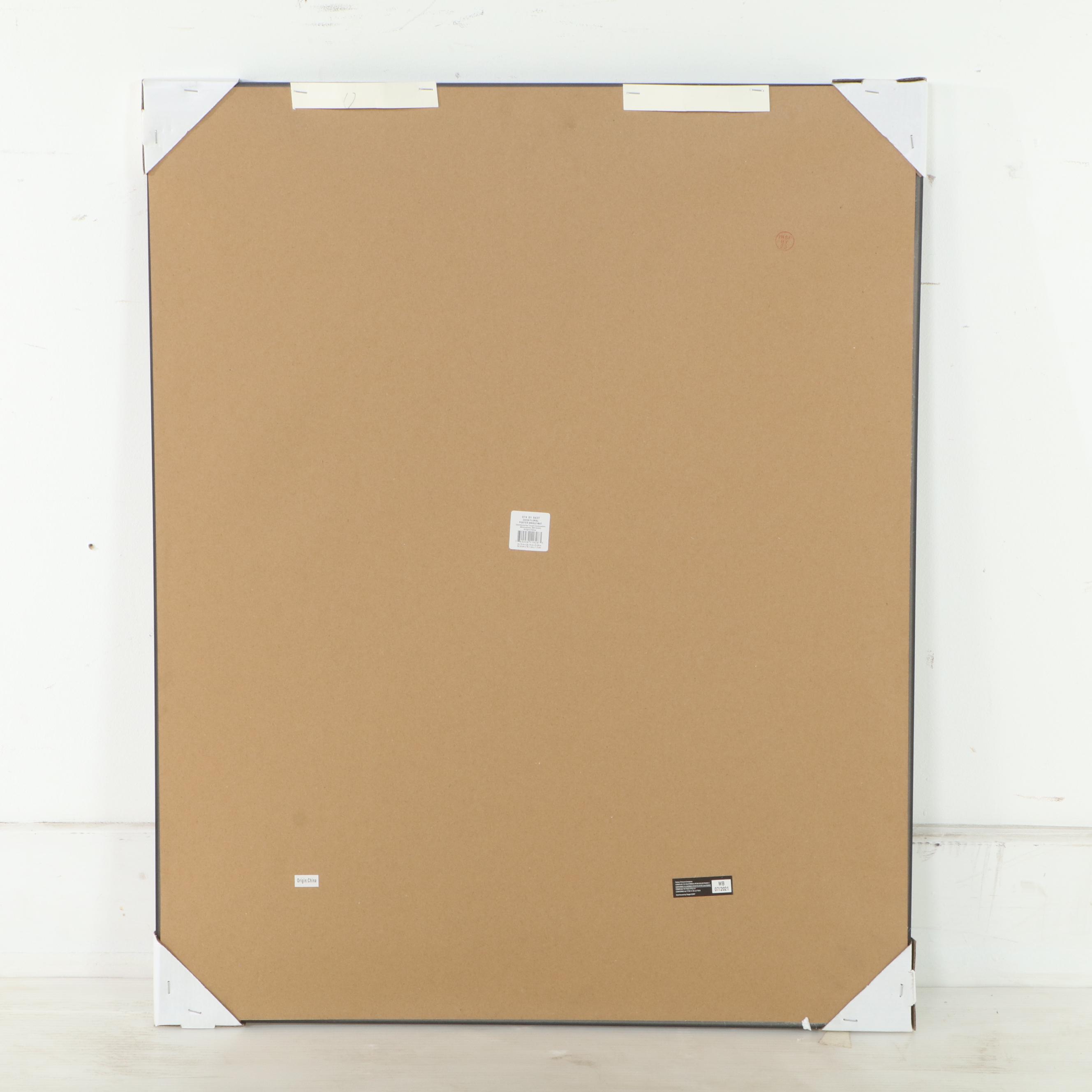 Threshold Contemporary Floral Giclée After Joëlle Wehkamp "Lunaria Rediviva"