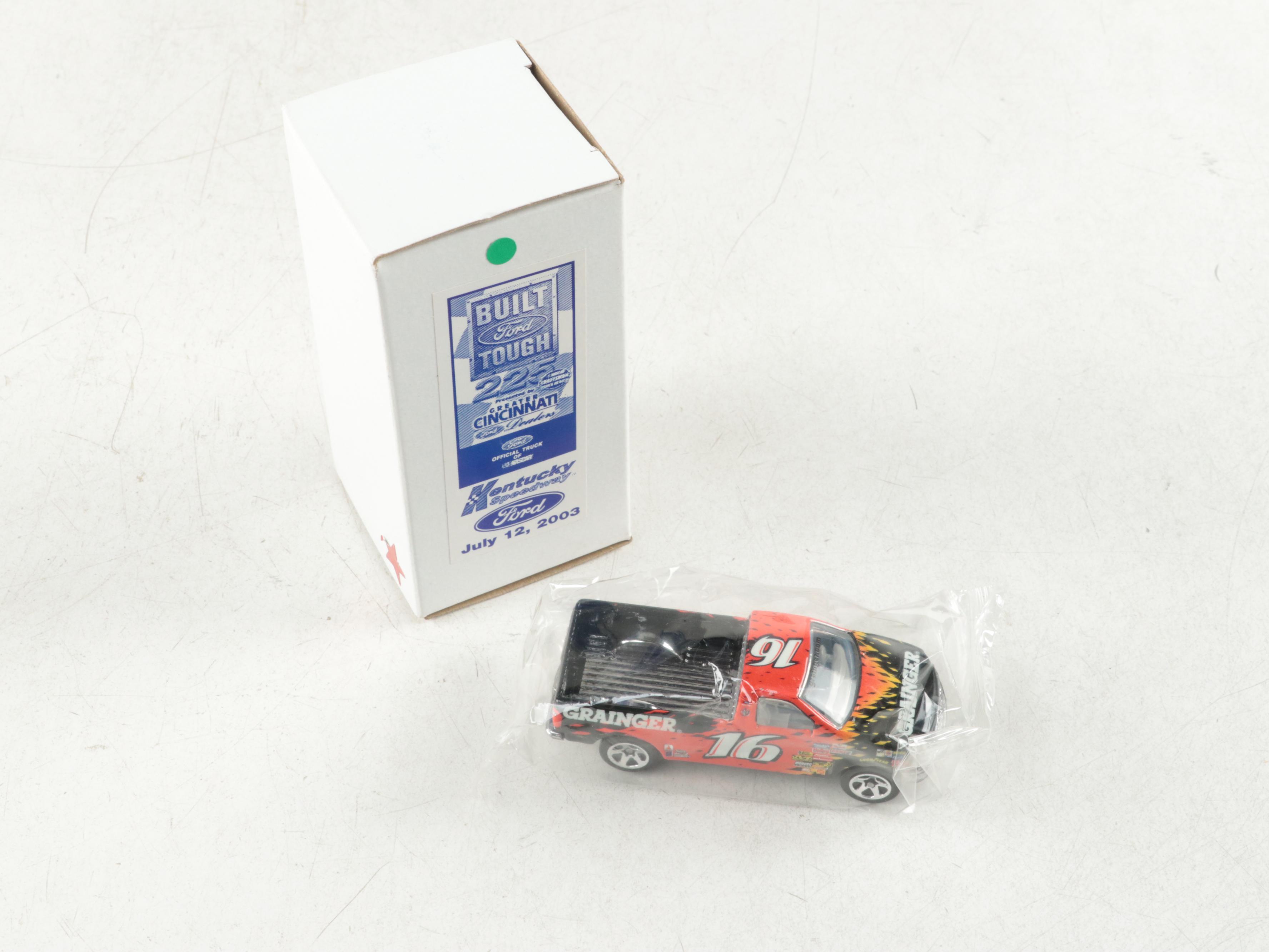 Ertl Racing Champions Kentucky Speedway Limited Edition Ford Diecast Stock Cars