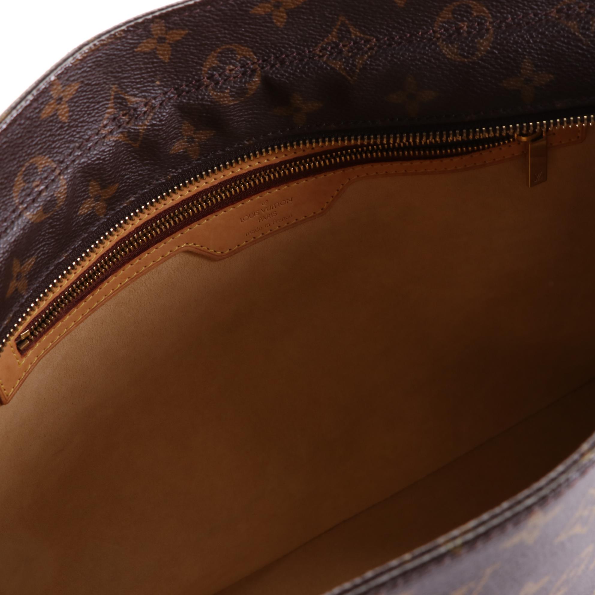 Louis Vuitton Luco Tote in Monogram Canvas and Vachetta Leather
