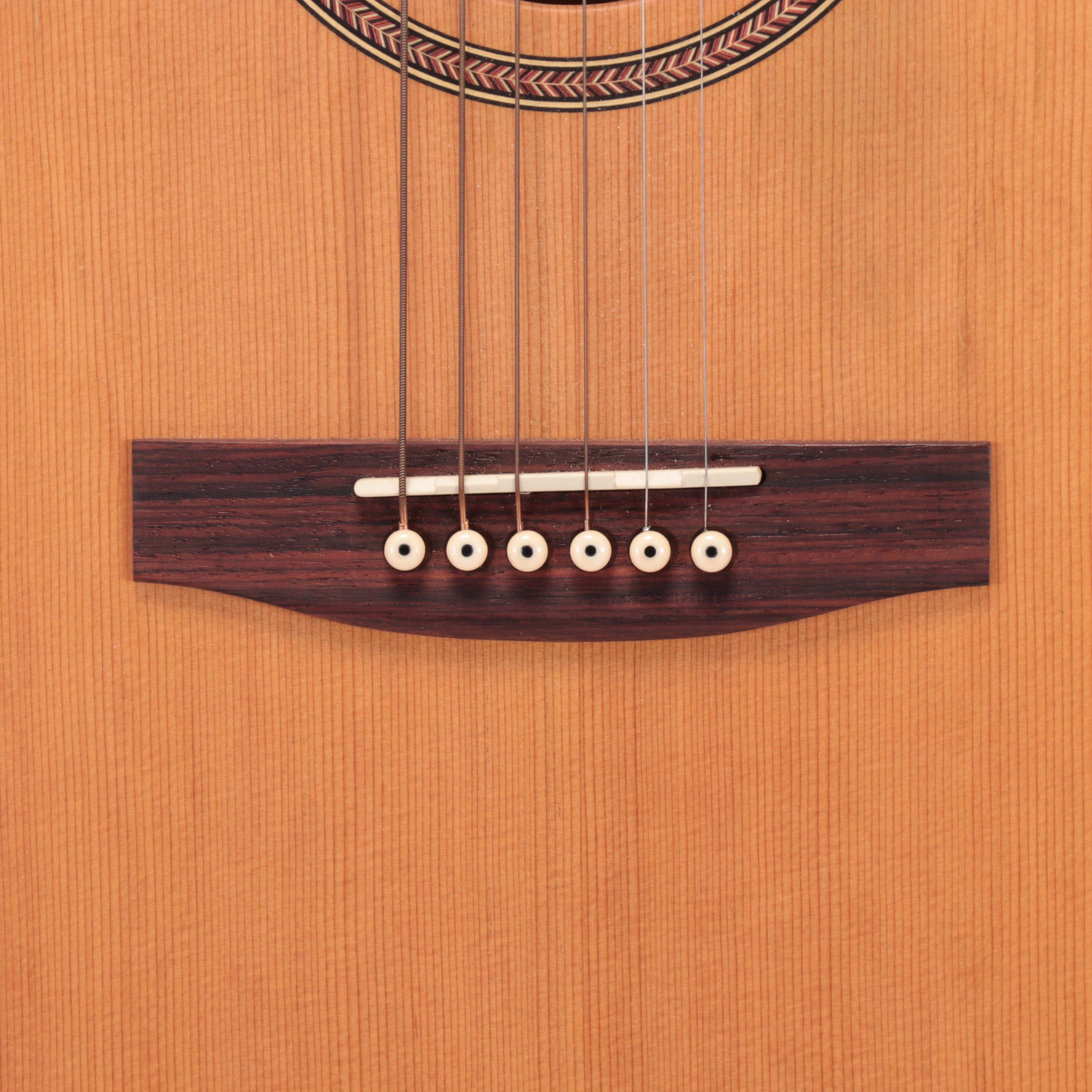 Seagull S6+ Folk Acoustic Guitar with Fender Soft Body Case