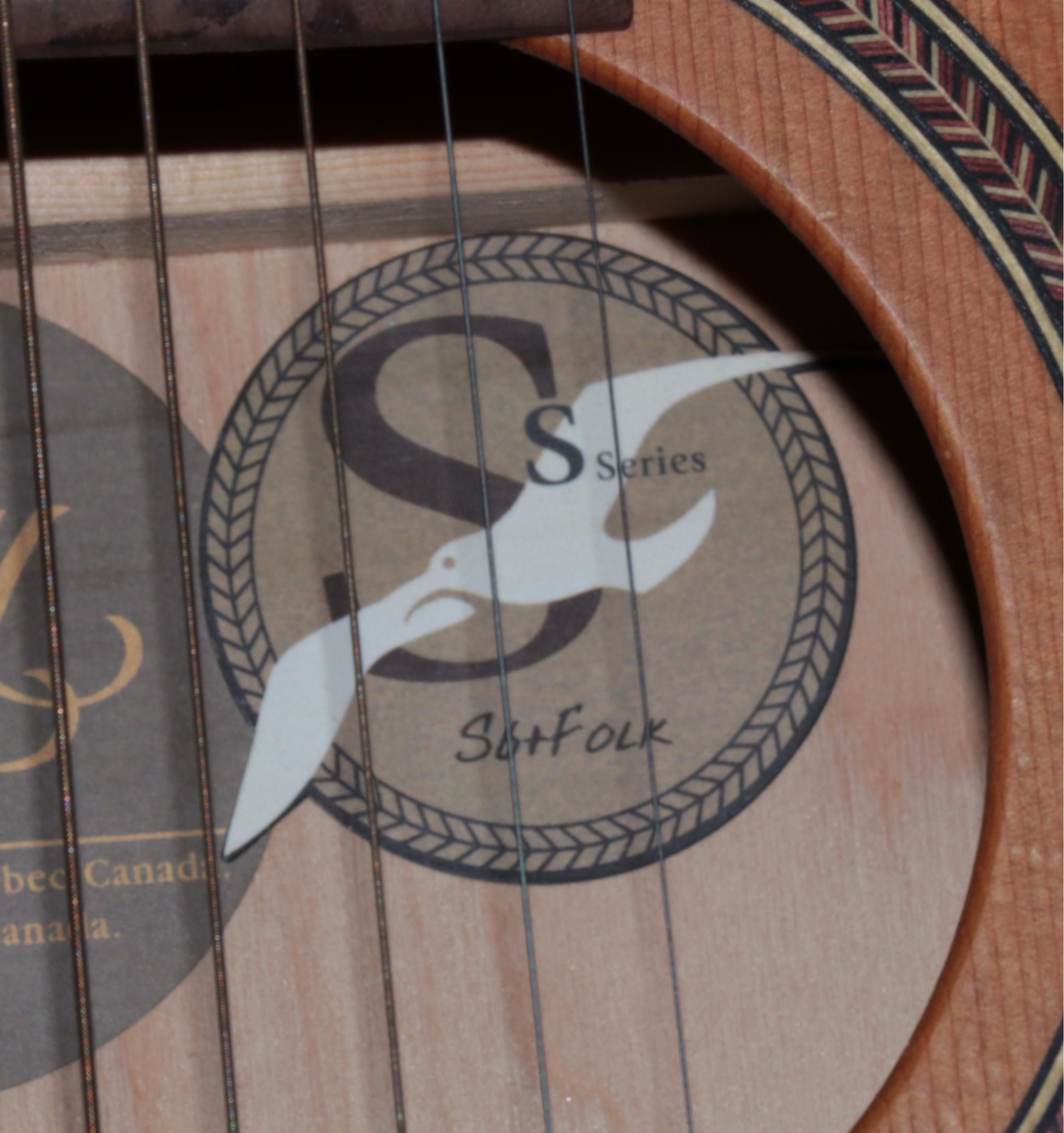 Seagull S6+ Folk Acoustic Guitar with Fender Soft Body Case