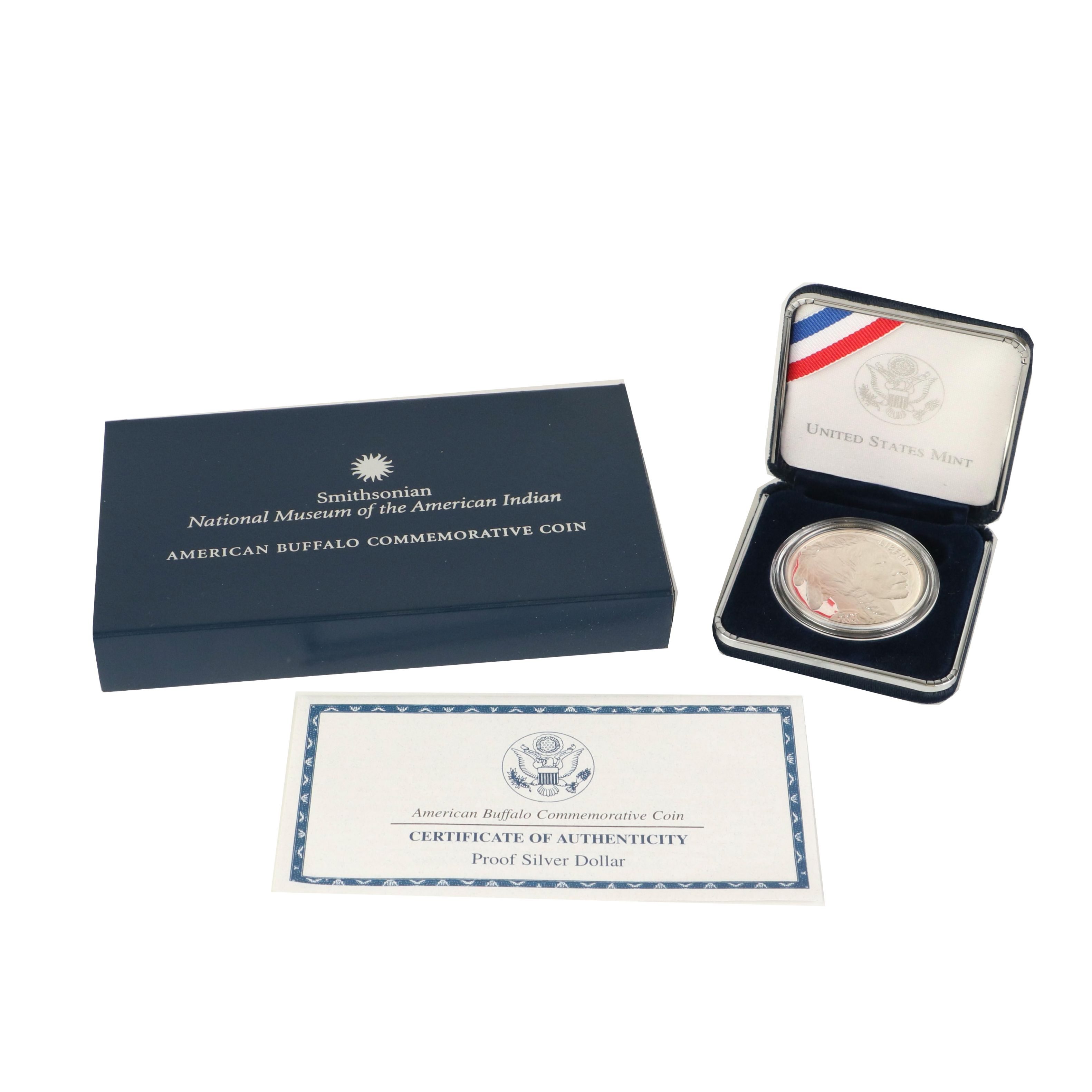 2001 Buffalo Commemorative Silver Dollar