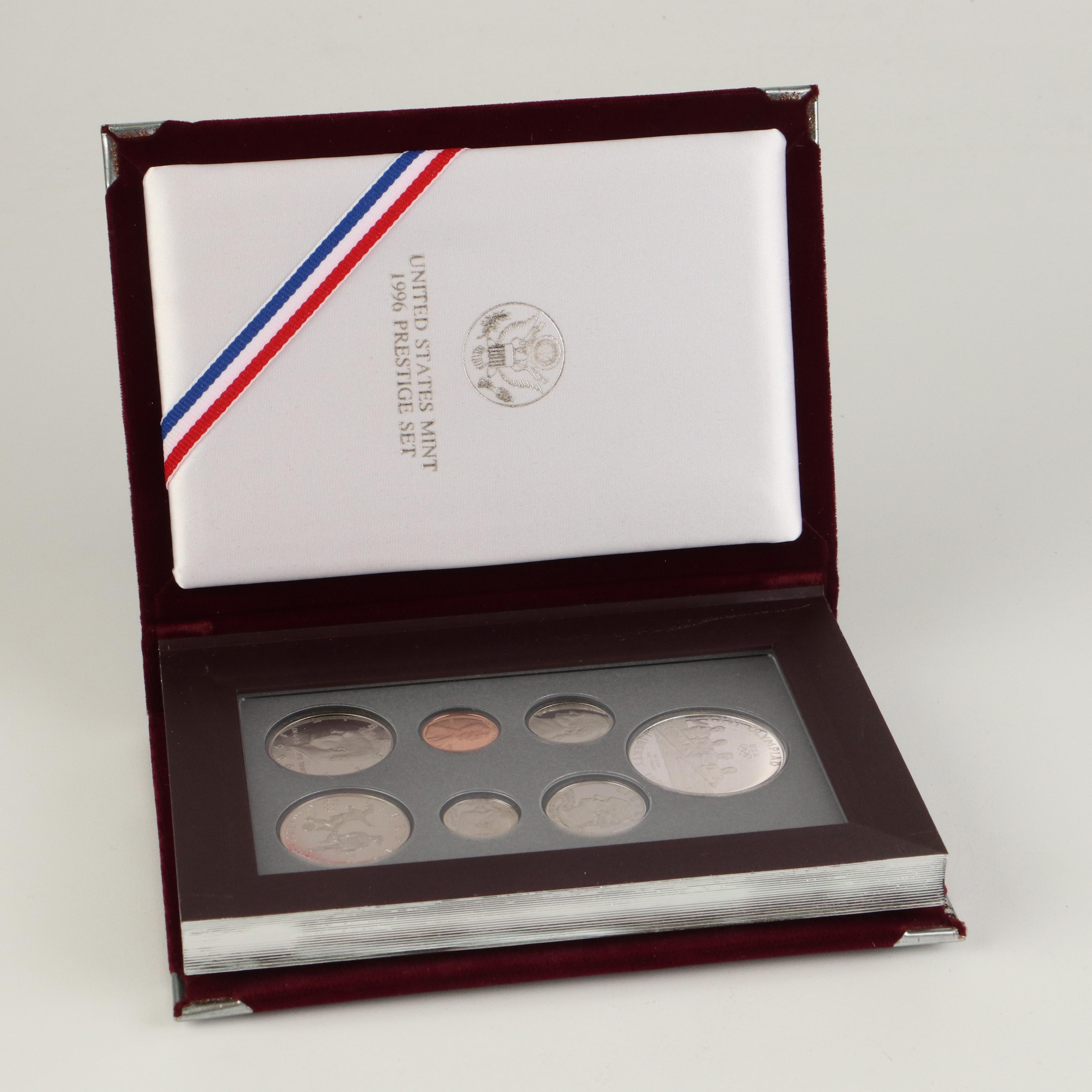 Group of Three United States Mint Prestige Proof Sets