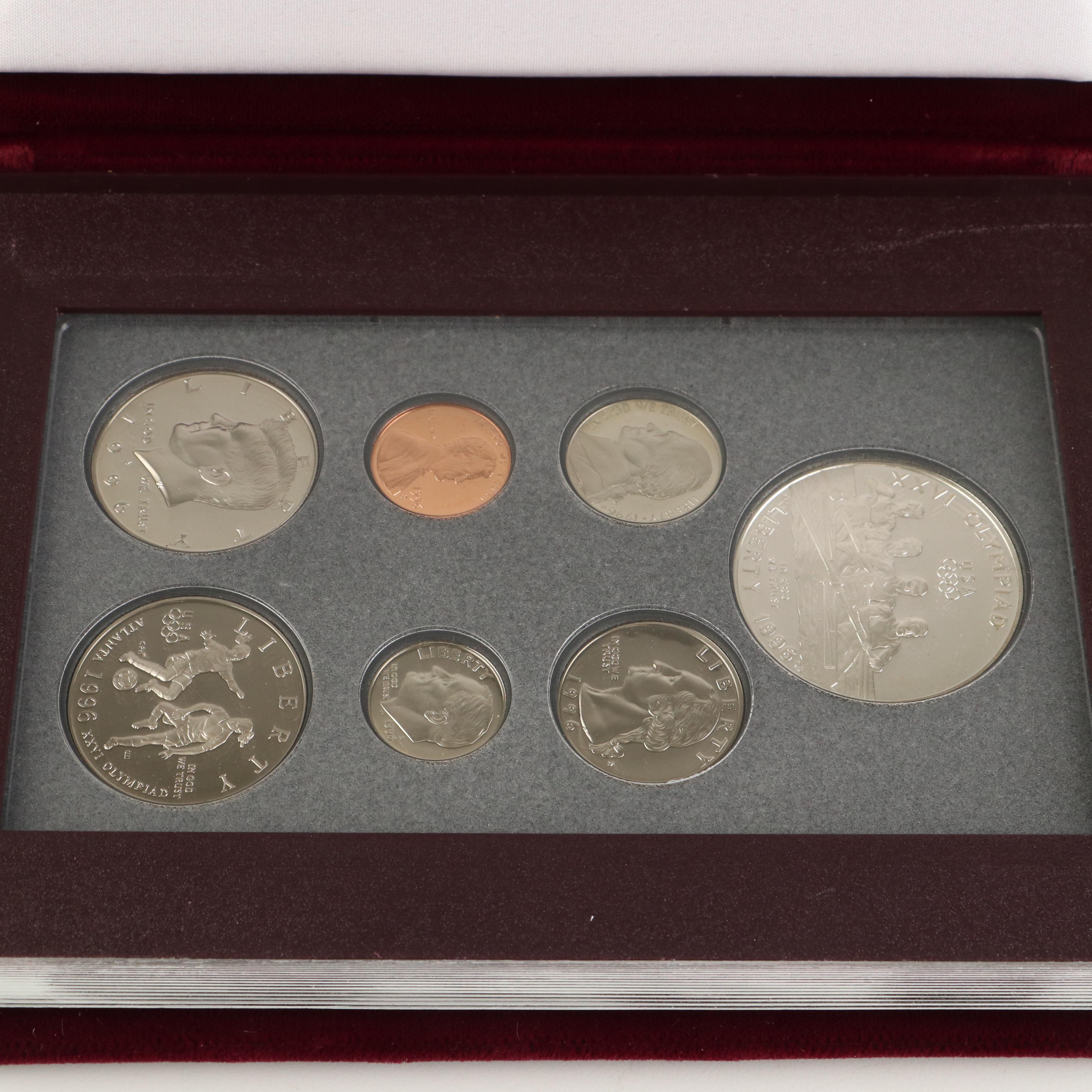 Group of Three United States Mint Prestige Proof Sets