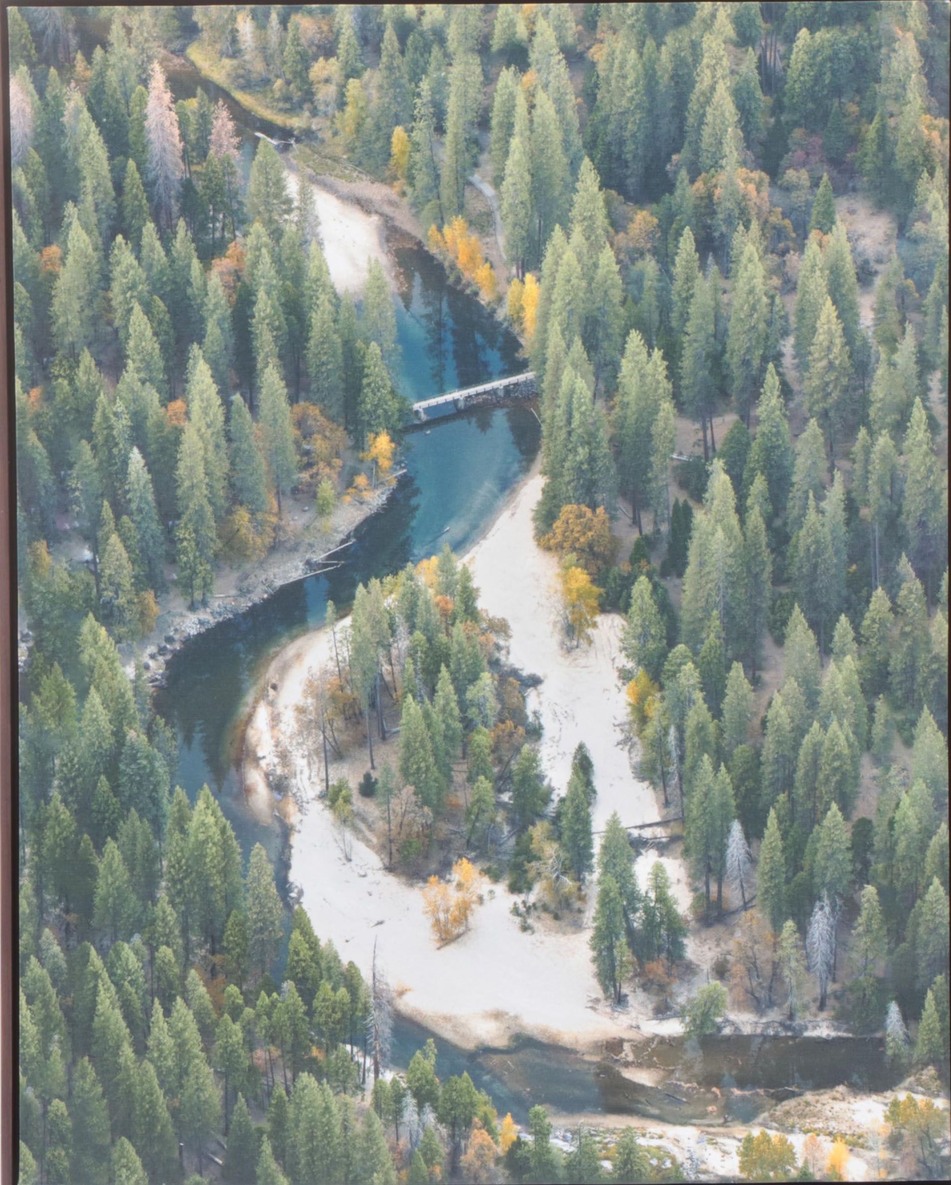 Threshold Giclée of Merced River and Yosemite Valley Landscape, 2021