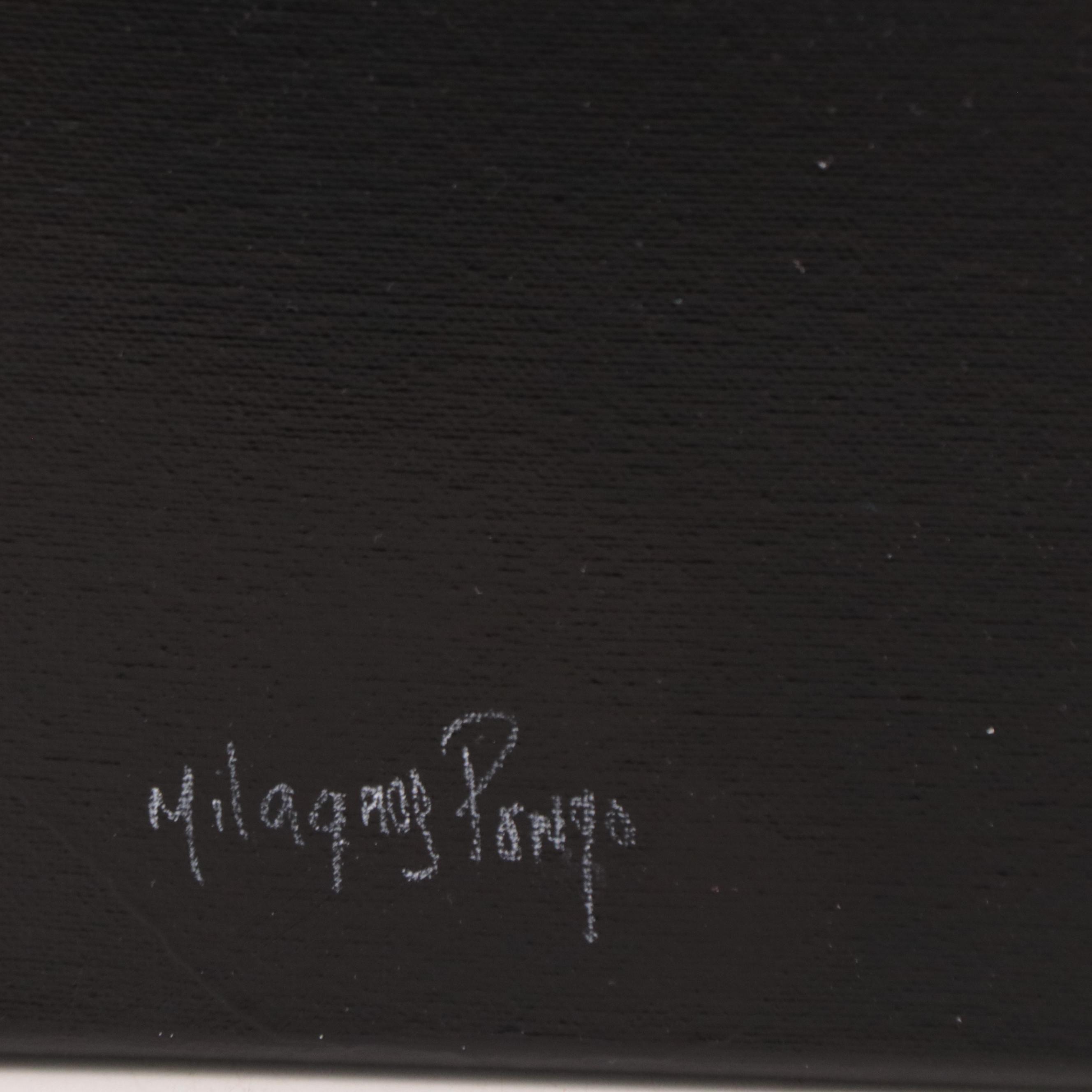 Milagros Pongo Abstract Acrylic Painting