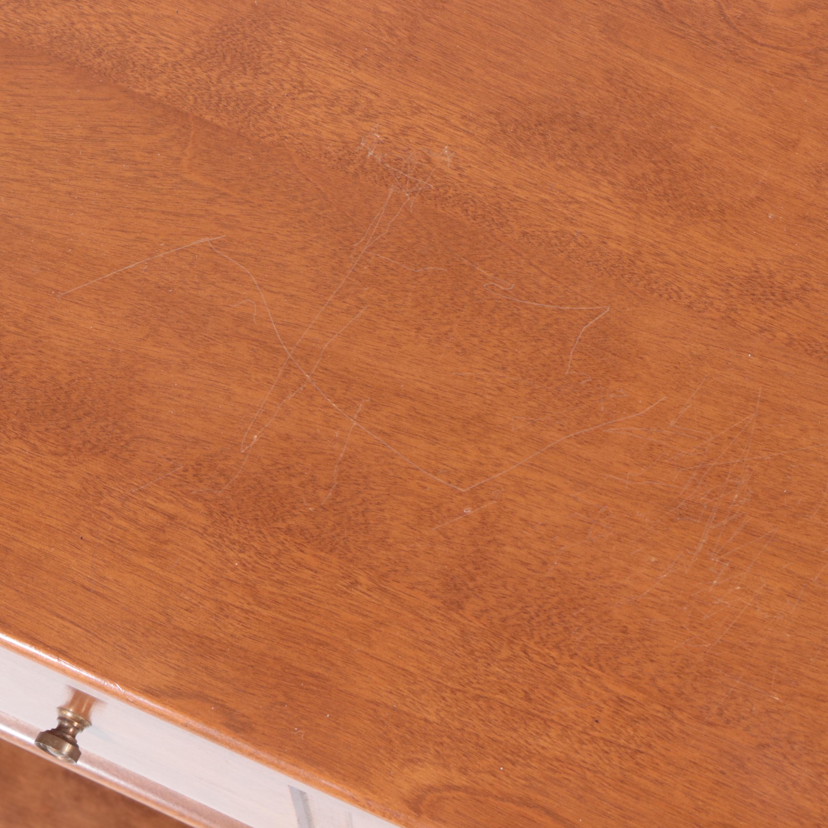 Ethan Allen by Baumritter Federal Style Maple Bookcase, Mid-20th Century