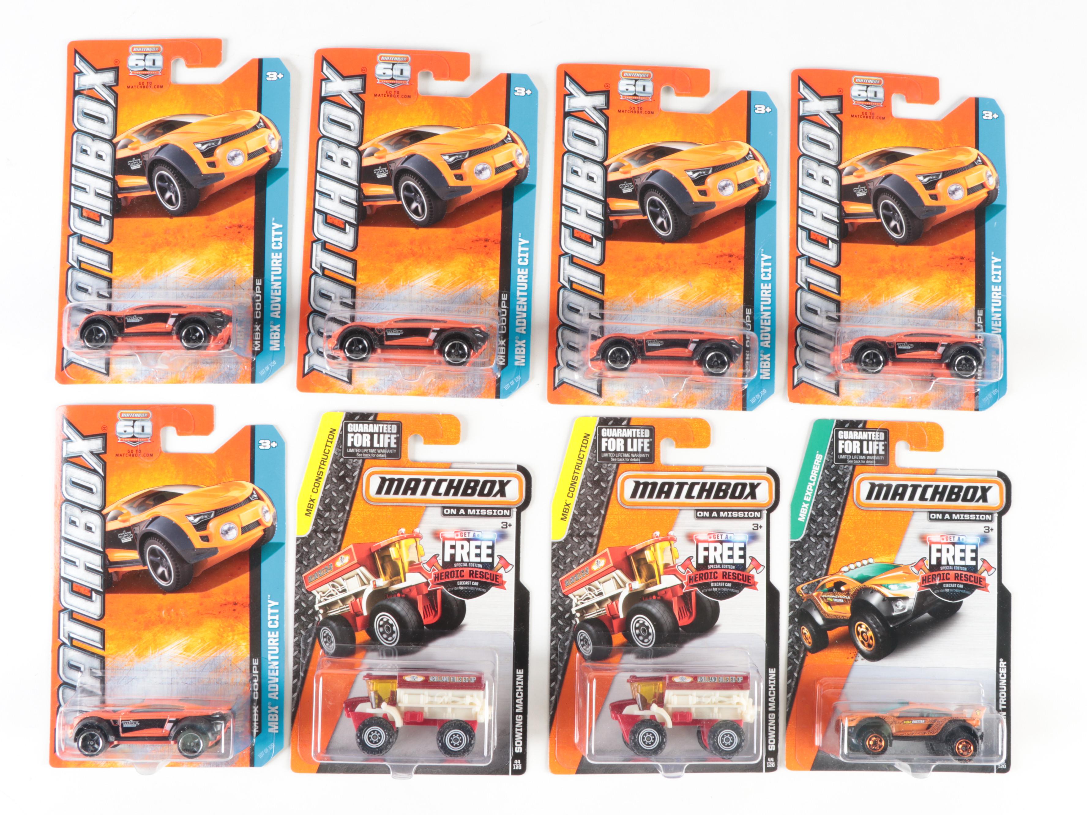Matchbox MBX Adventure City, MBX Explorers and More Diecast Vehicles