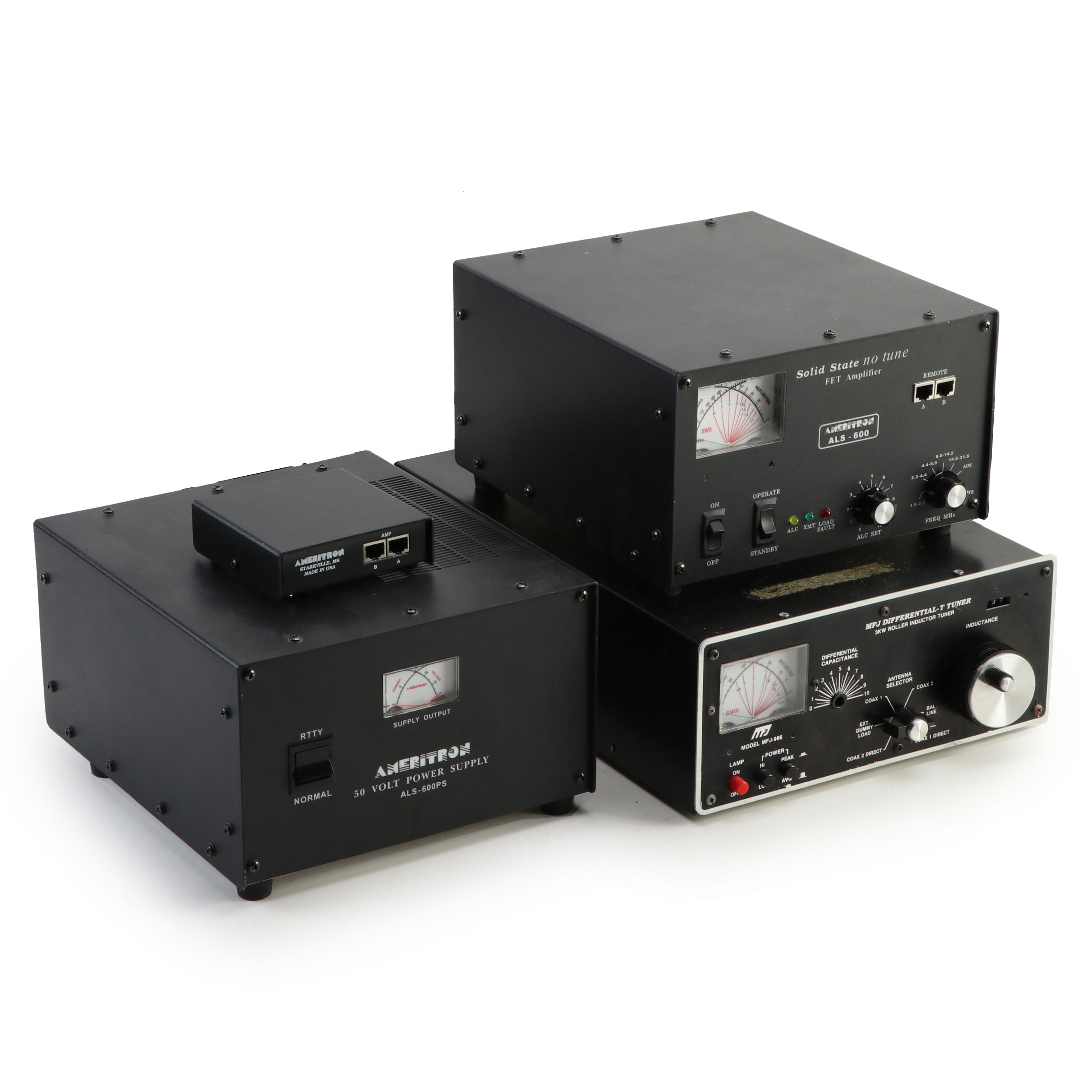 Ameritron ALS-600 and ALS-600PS Amplifiers with MFK Enterprises Antenna Tuner