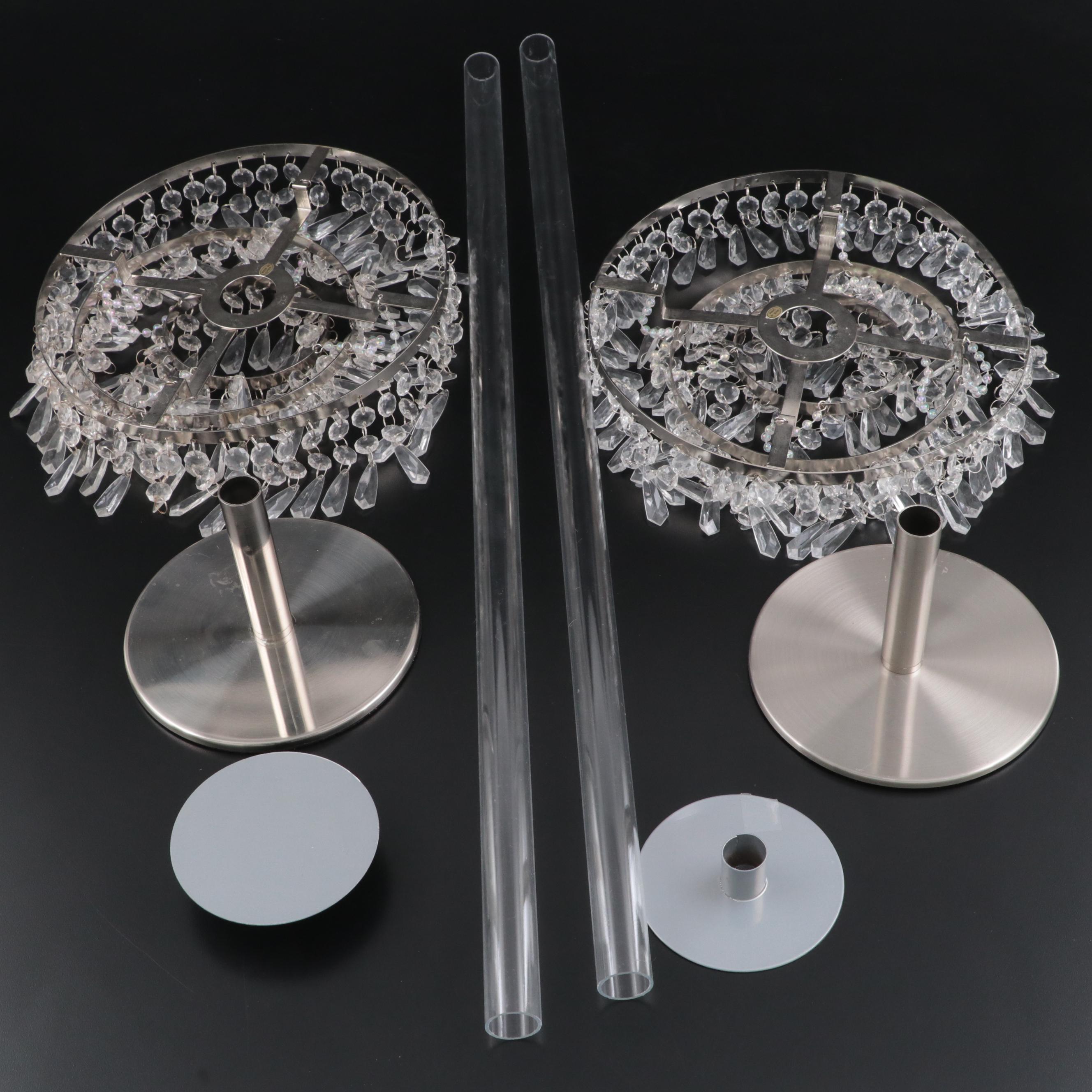 Table Top Chandelier Display Stands