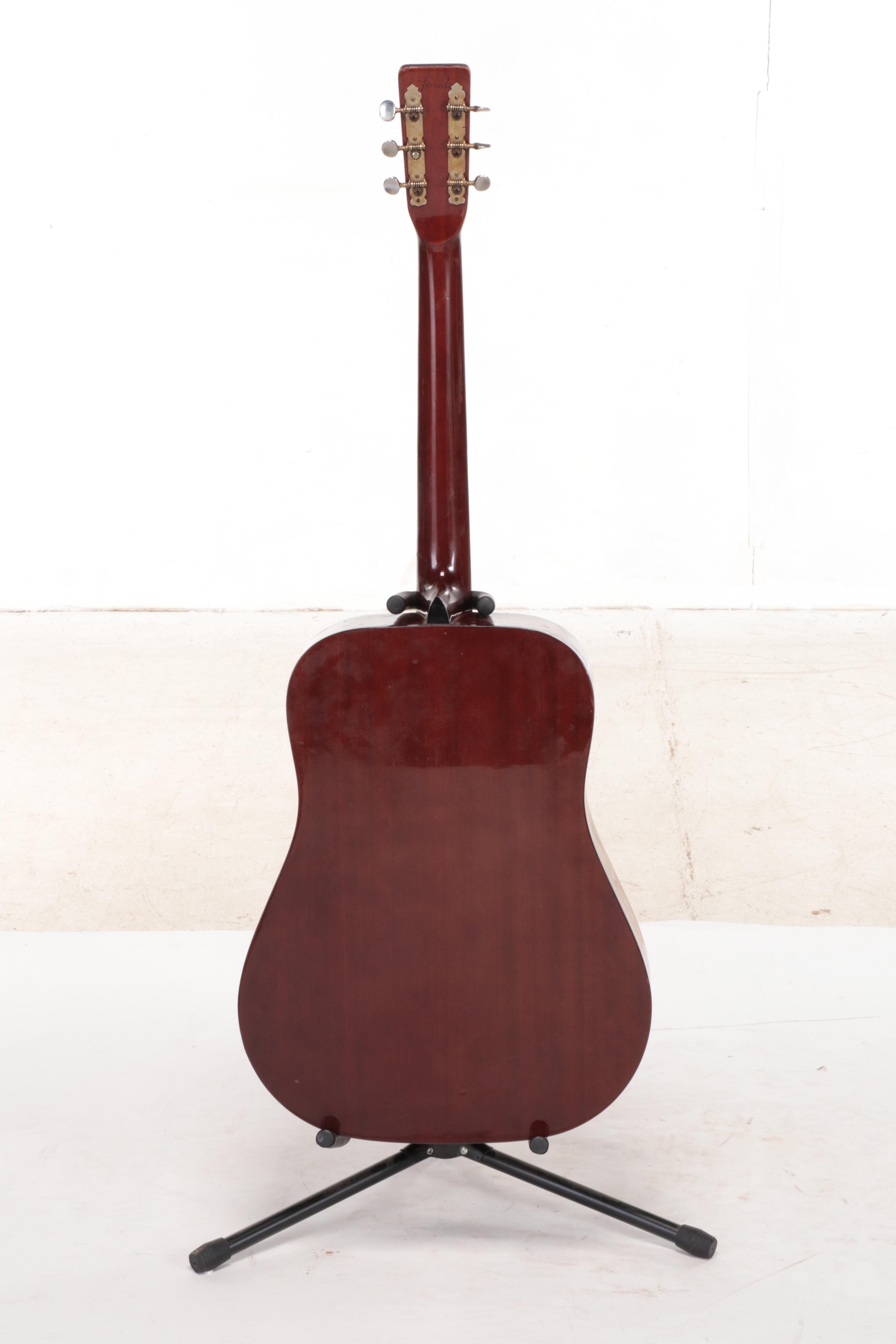 Terada T760 Japanese Six-String Dreadnought Acoustic Guitar, Late 20th Century