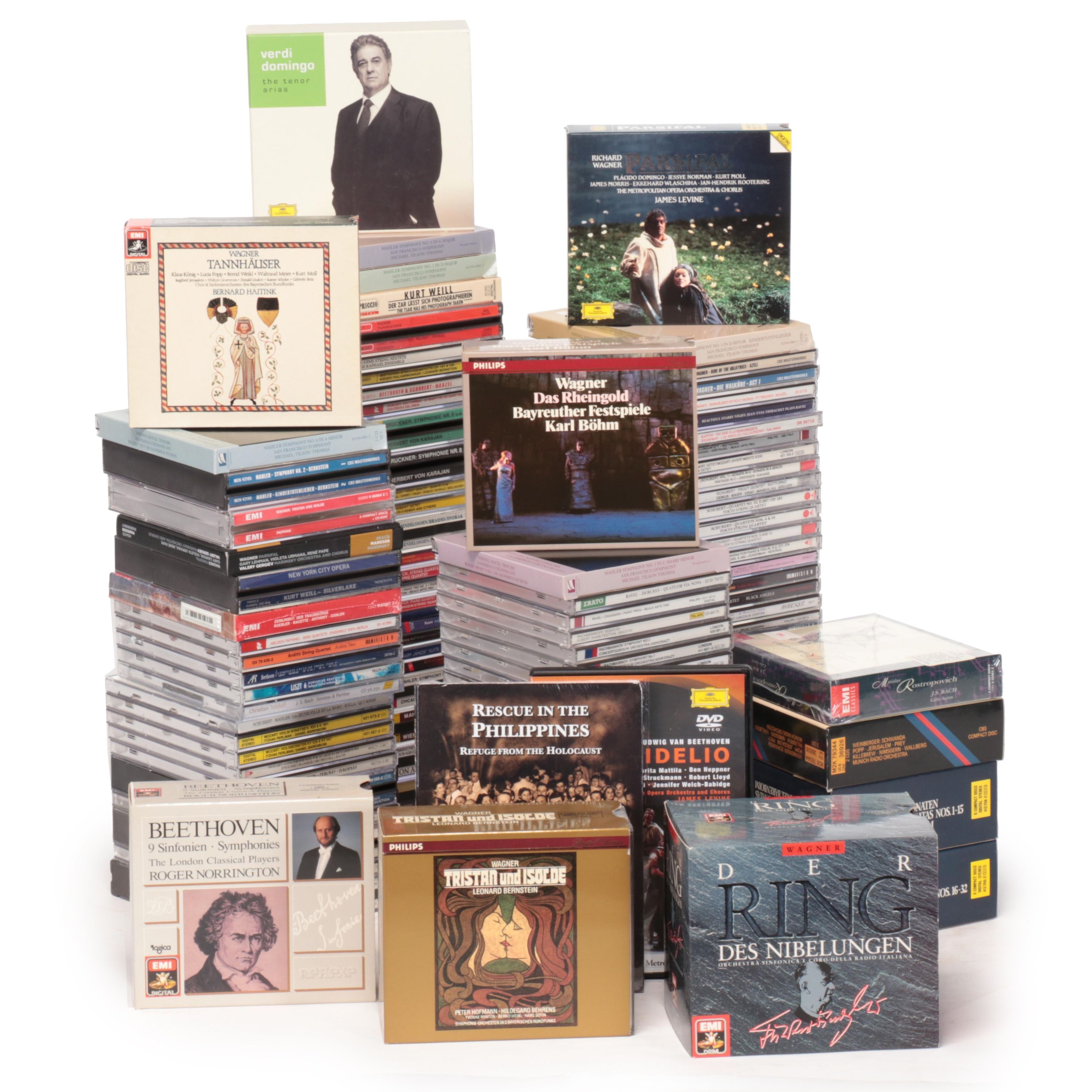 Wagner Operas, Beethoven, Mahler, and More Classical Compilation CDs