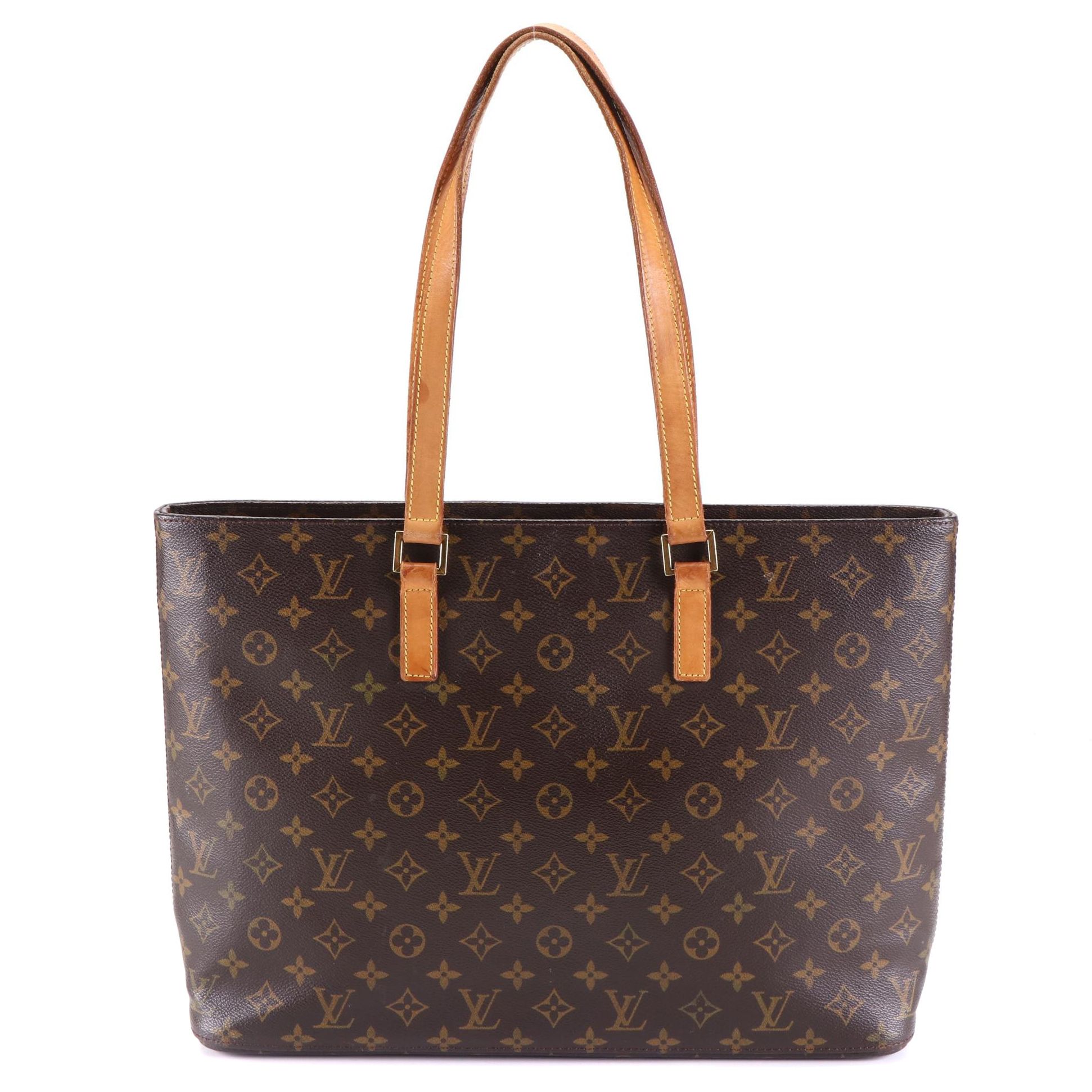 Louis Vuitton Luco Tote in Monogram Canvas and Vachetta Leather