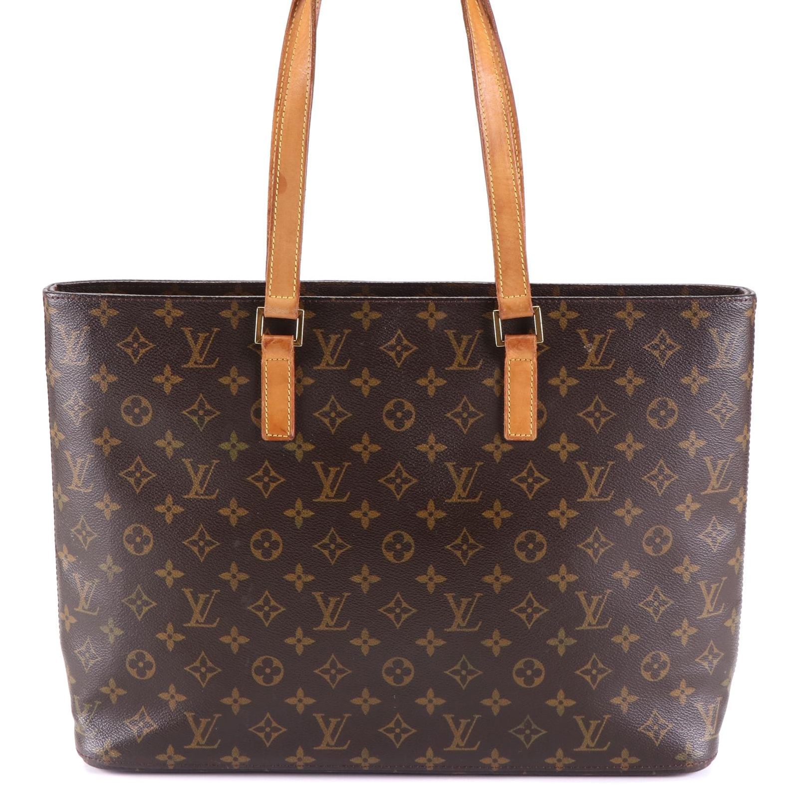 Louis Vuitton Luco Tote in Monogram Canvas and Vachetta Leather