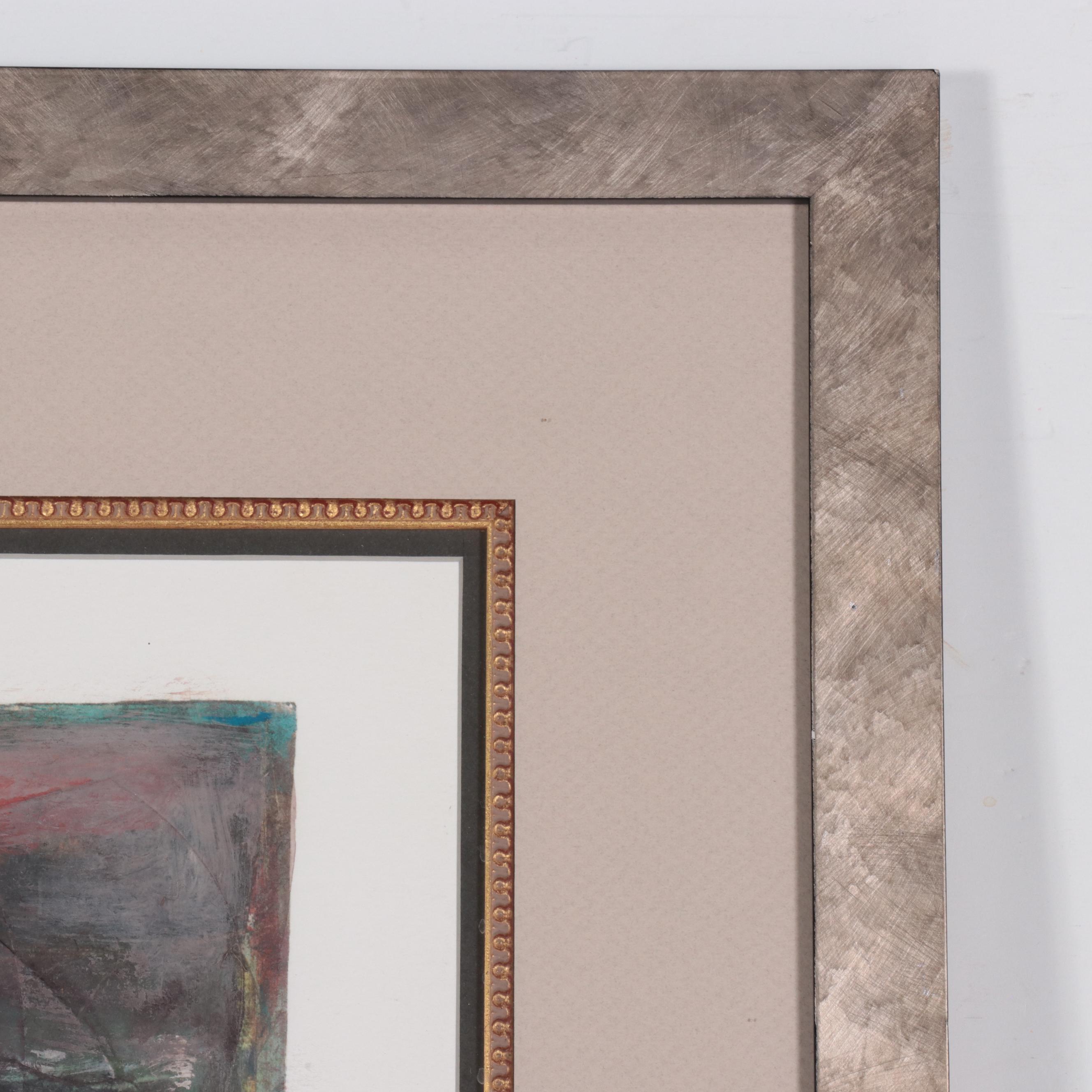 Abstract Monotype, Late 20th Century