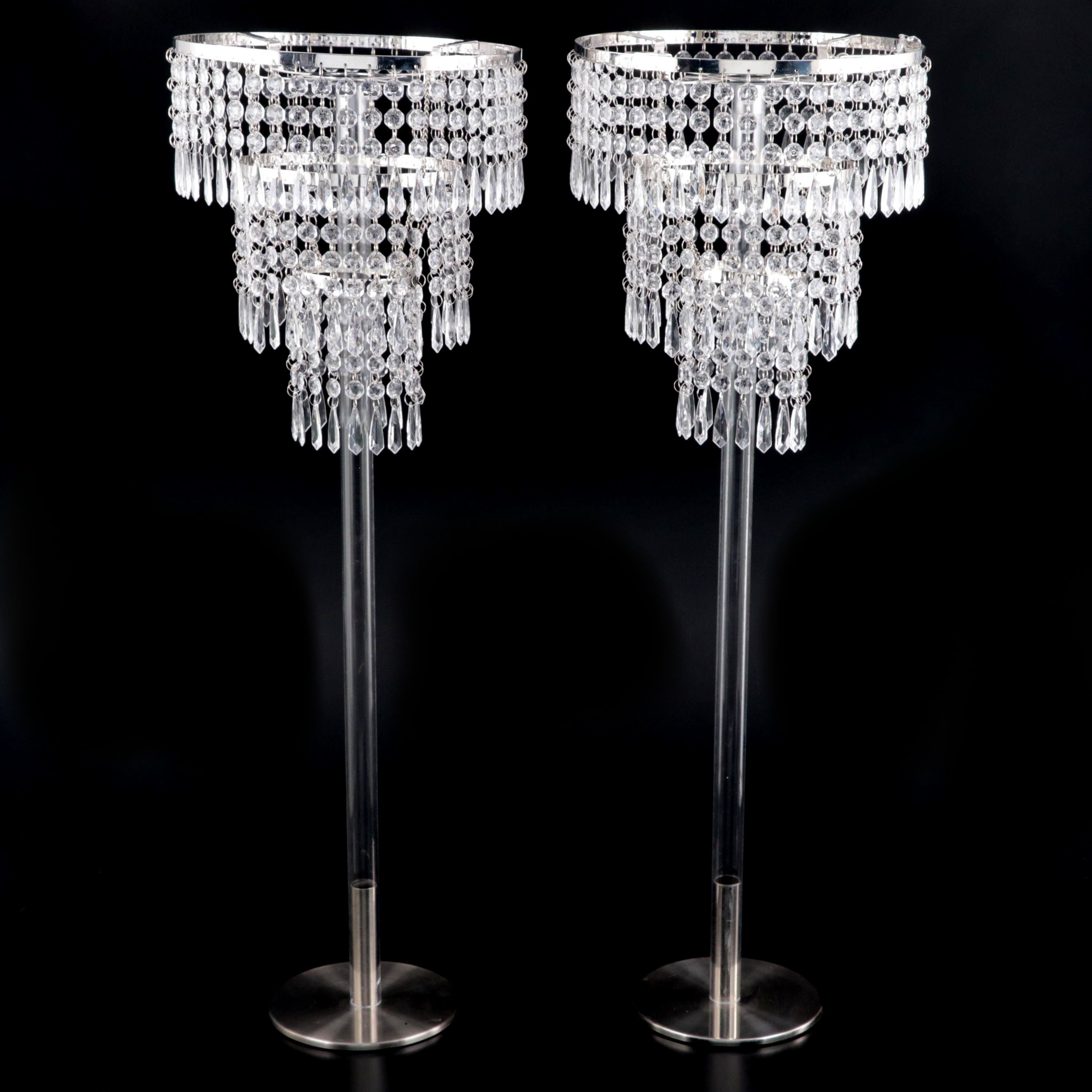 Table Top Chandelier Display Stands