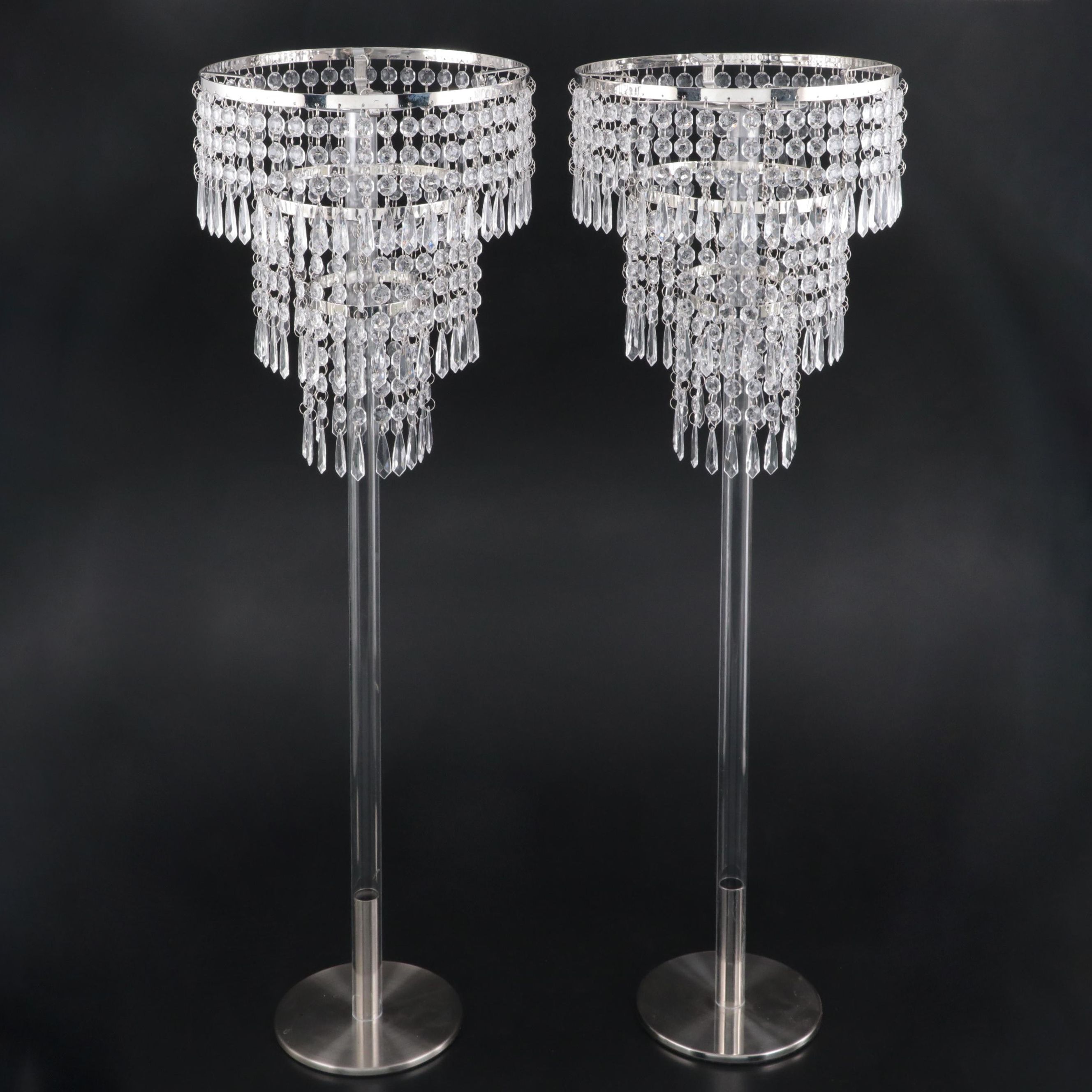 Table Top Chandelier Display Stands