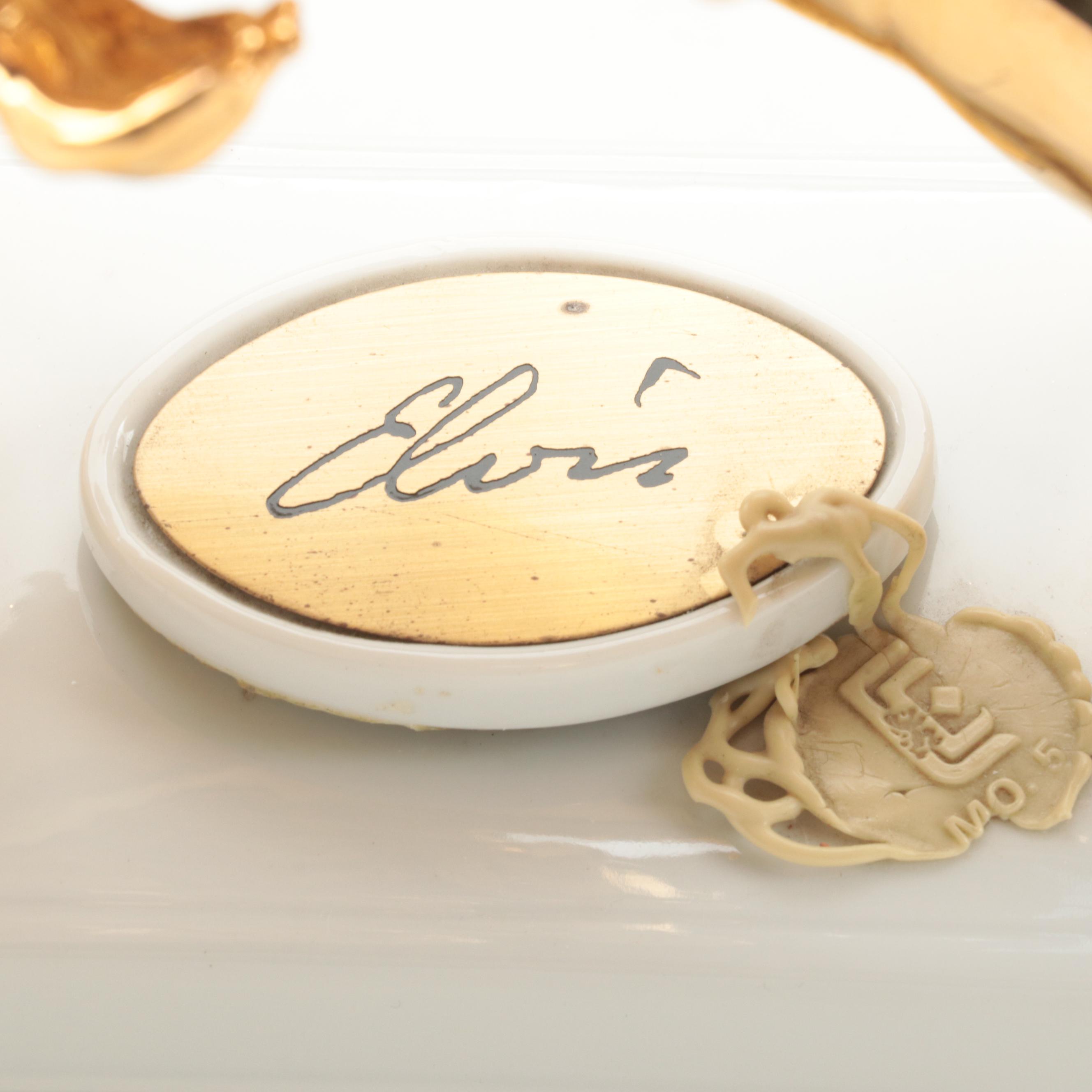 McCormick Elvis Gold Encore Ceramic Whiskey Decanter