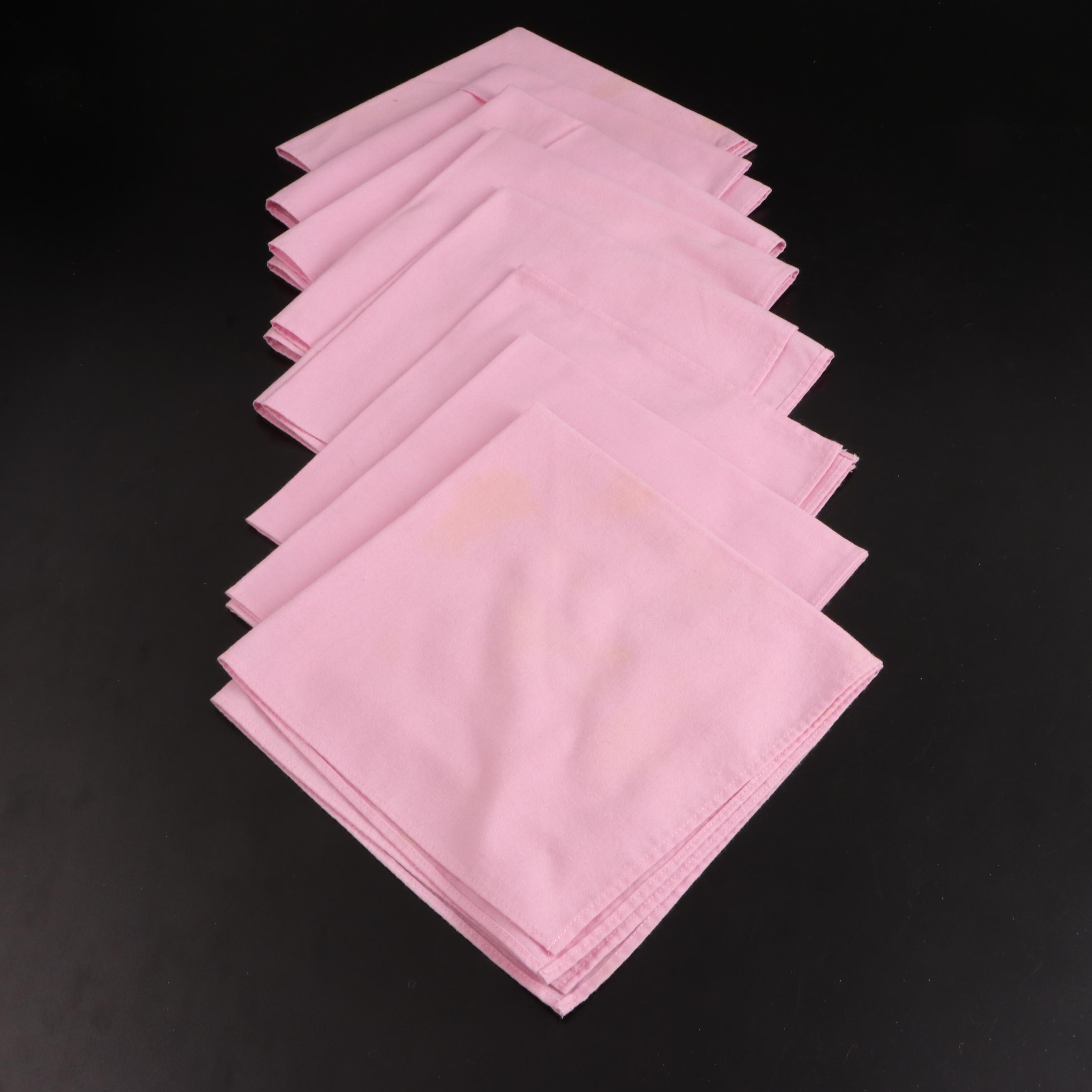 Matouk Belgian Linen and Polyester Napkins, Other Appliqué and Vintage Napkins