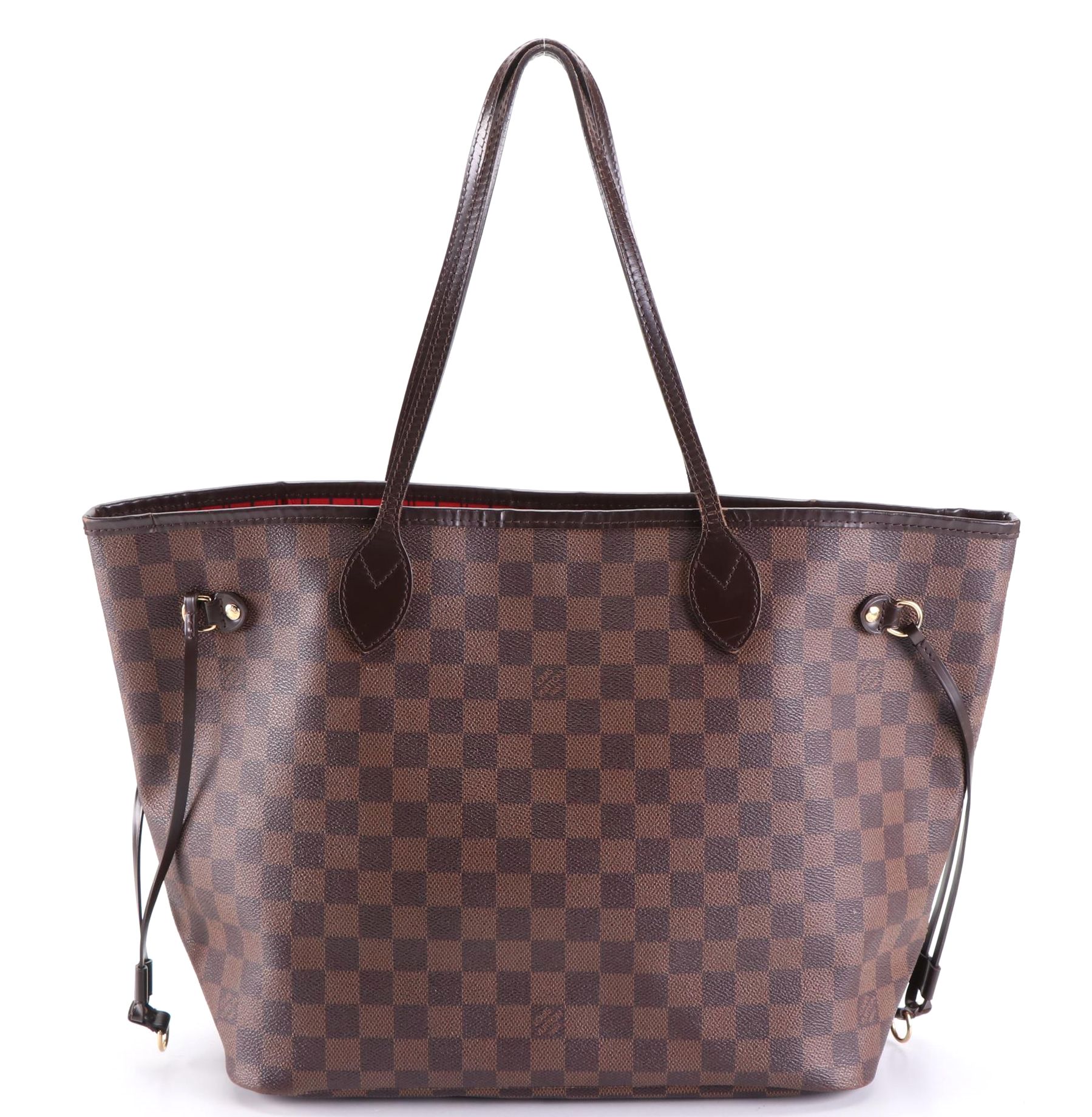 Louis Vuitton Neverfull MM in Damier Ebene Canvas