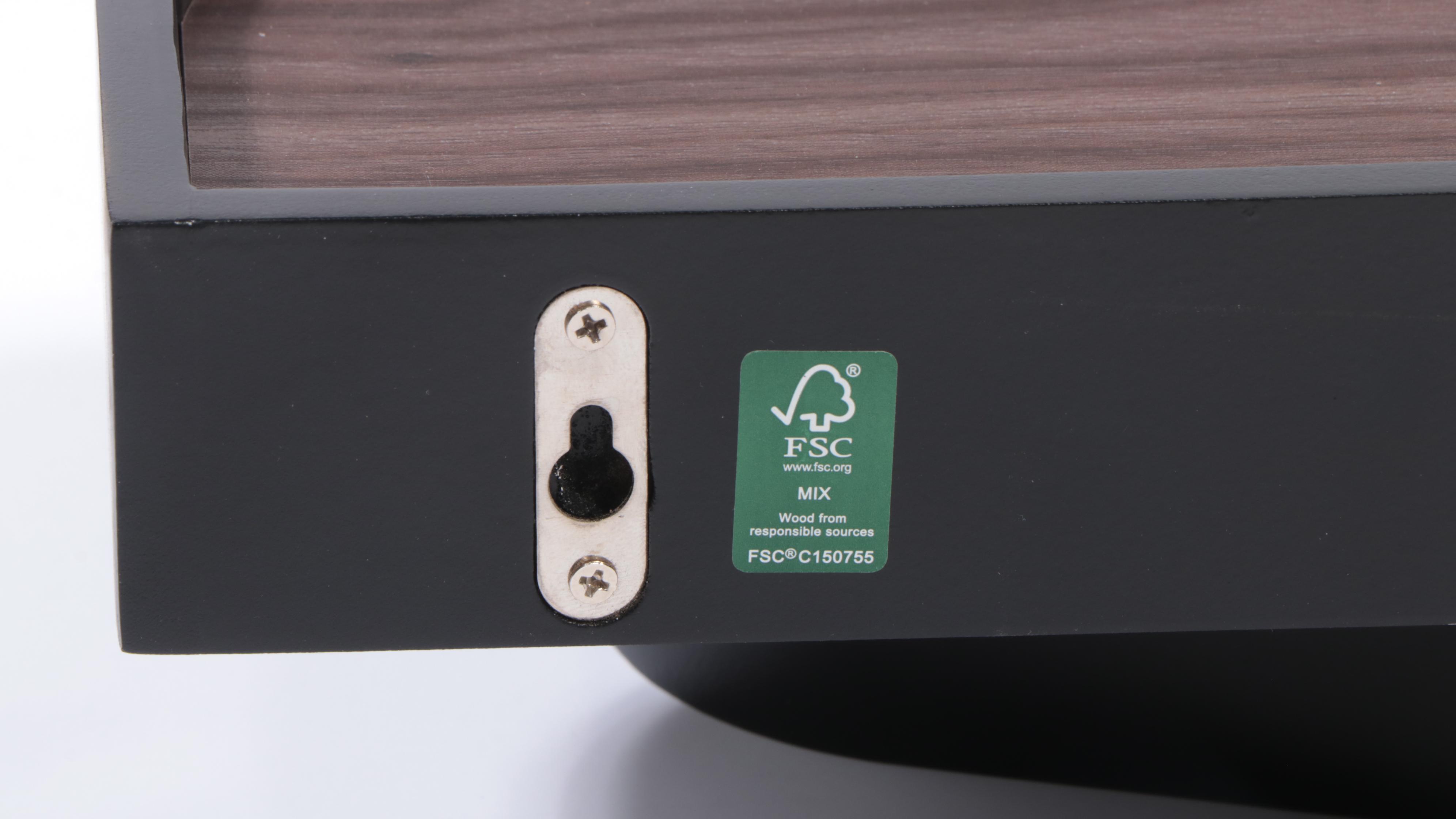 Threshold Routed Wood Wall Shelves and "Life is Beautiful" Canvas Wall Art