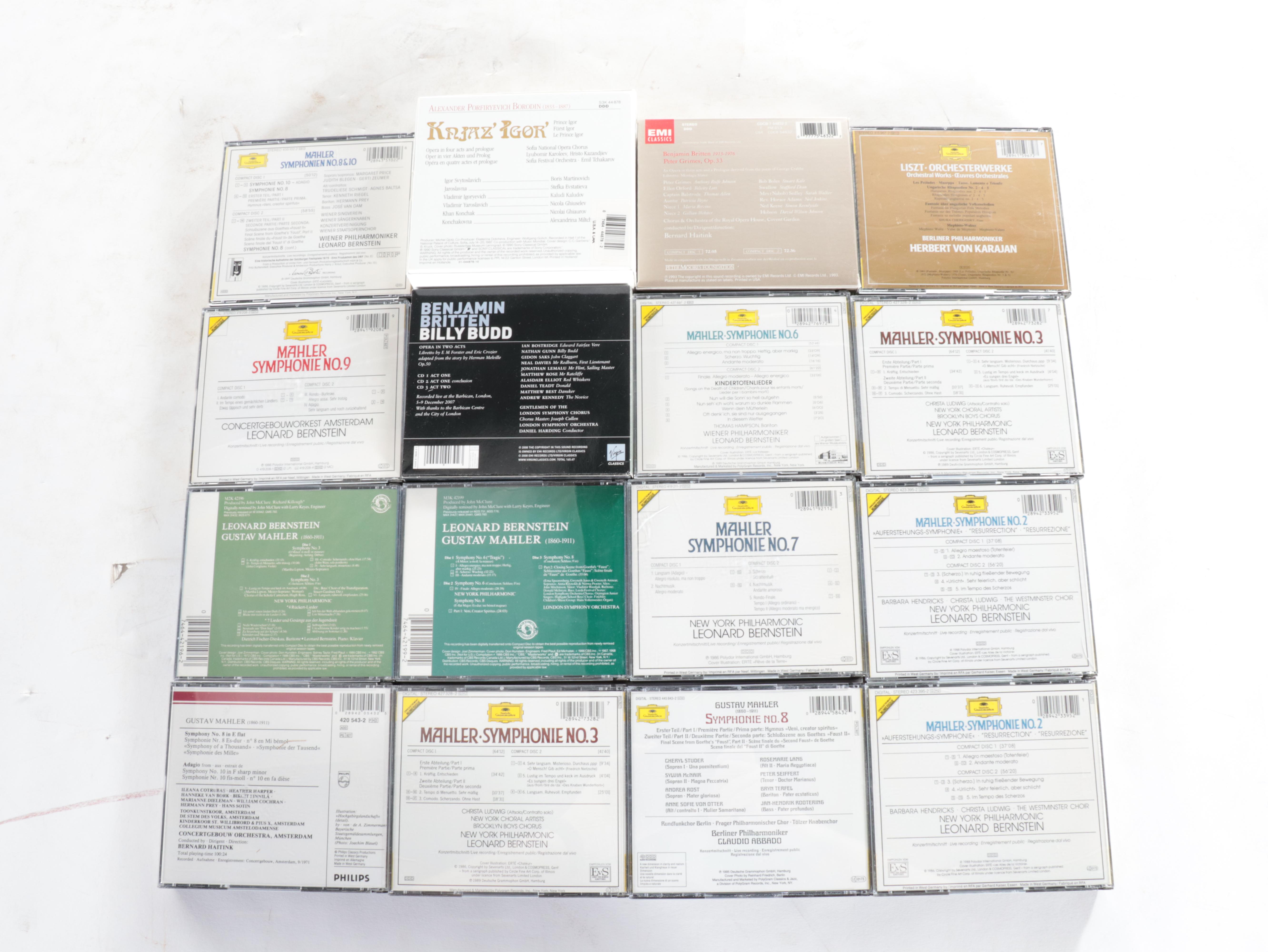 Vladimir Ashkenazy "Chopin" and Other Classical Music CD Sets