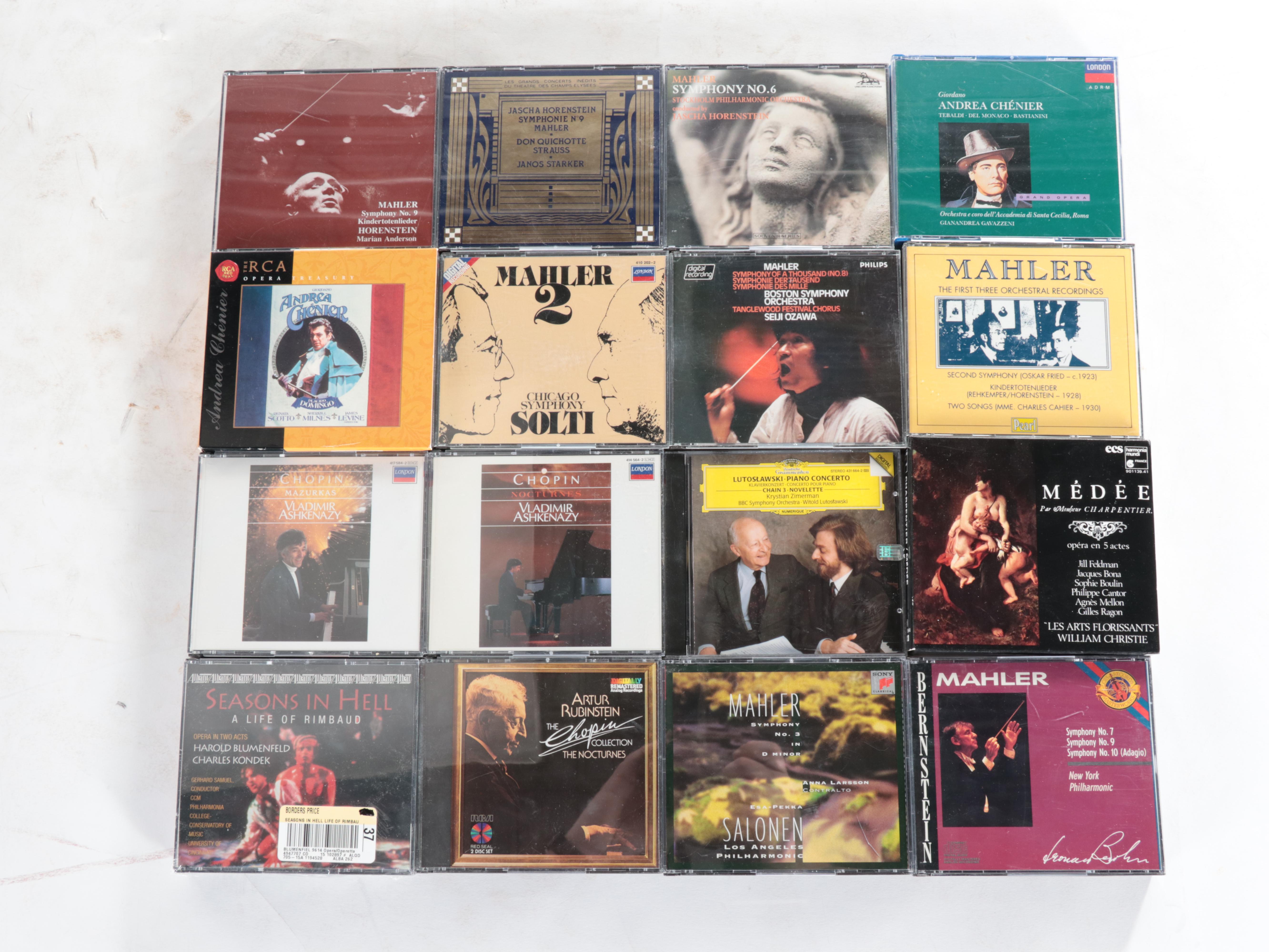 Vladimir Ashkenazy "Chopin" and Other Classical Music CD Sets