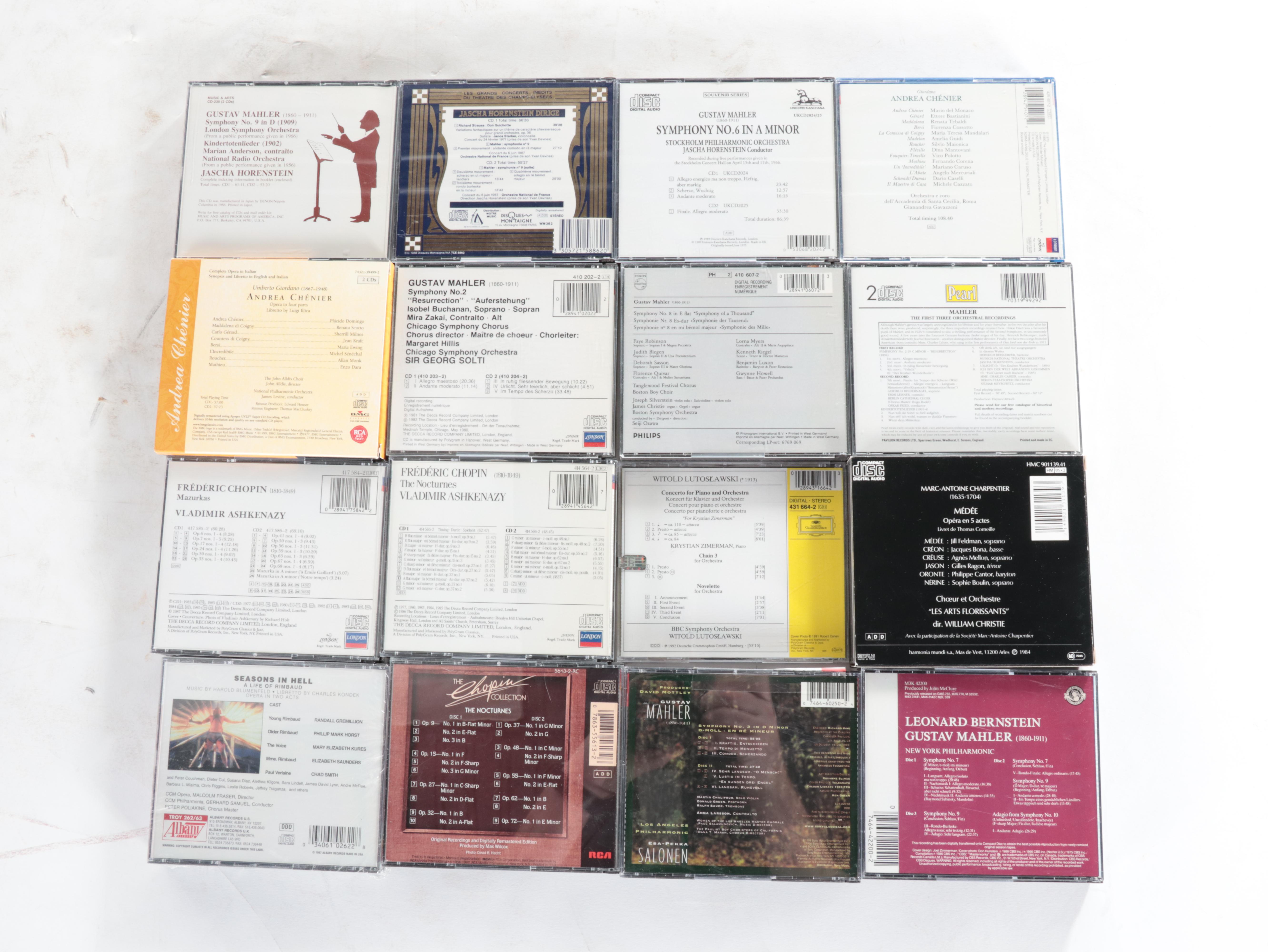 Vladimir Ashkenazy "Chopin" and Other Classical Music CD Sets