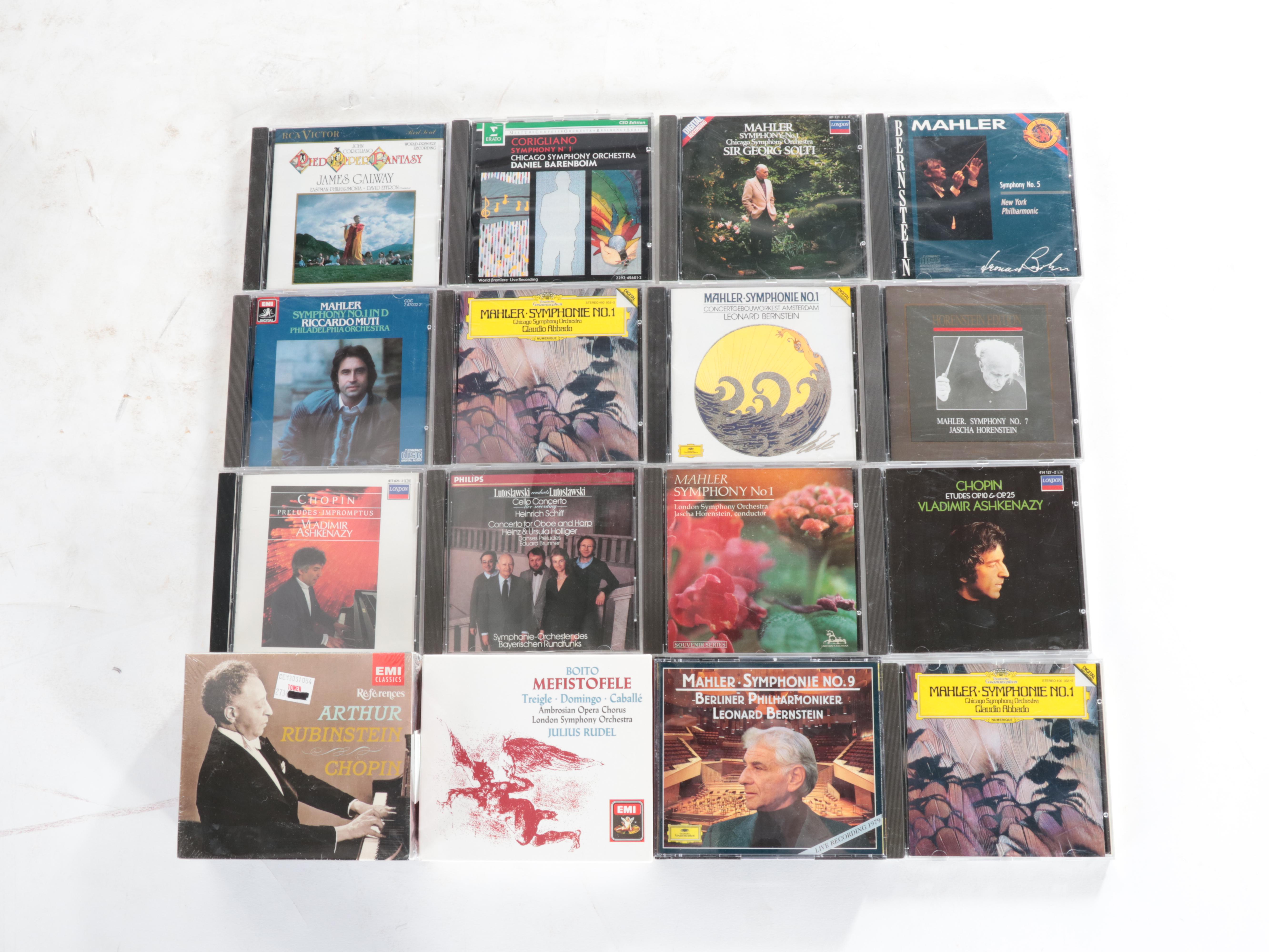 Vladimir Ashkenazy "Chopin" and Other Classical Music CD Sets