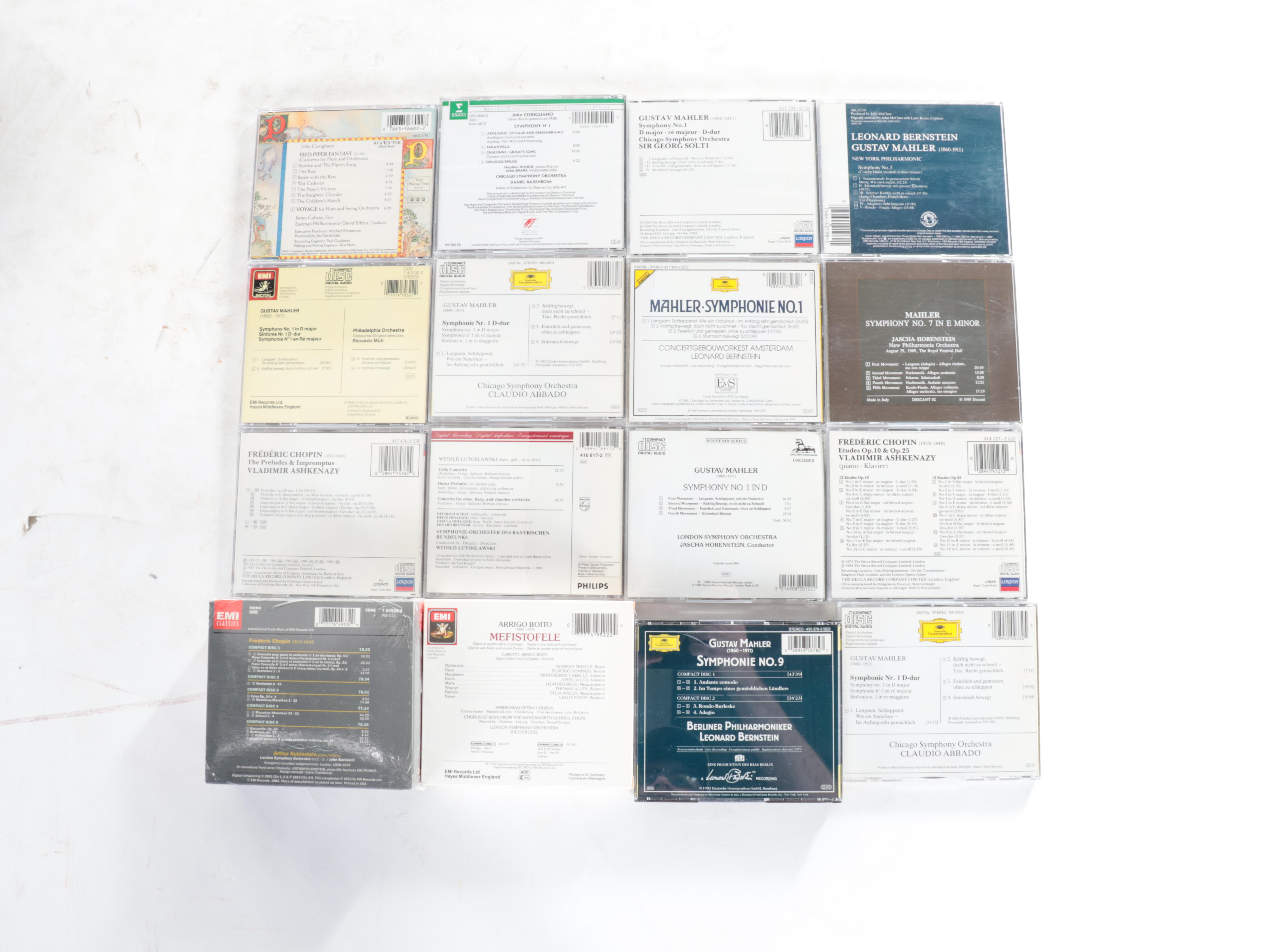 Vladimir Ashkenazy "Chopin" and Other Classical Music CD Sets