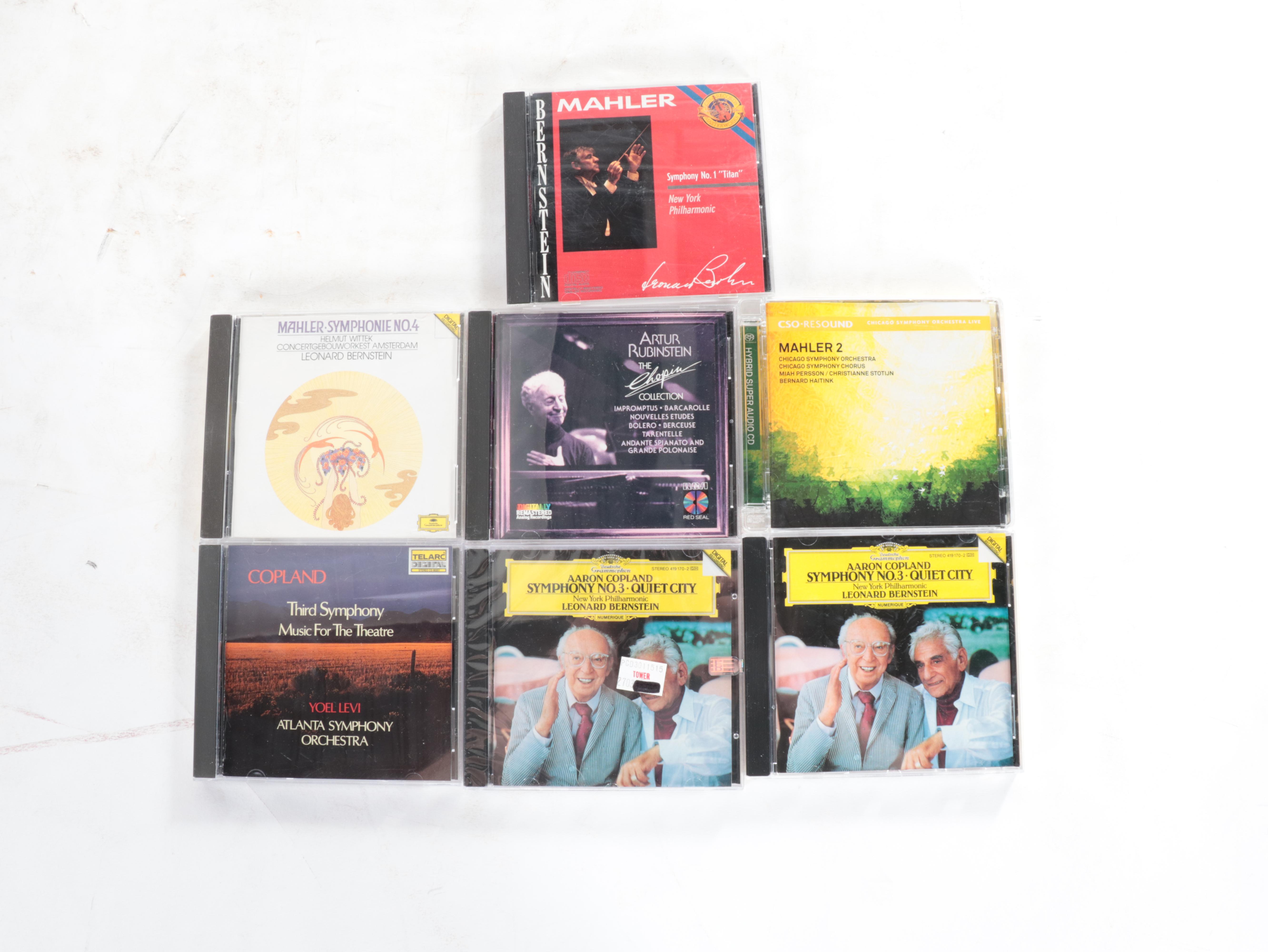 Vladimir Ashkenazy "Chopin" and Other Classical Music CD Sets