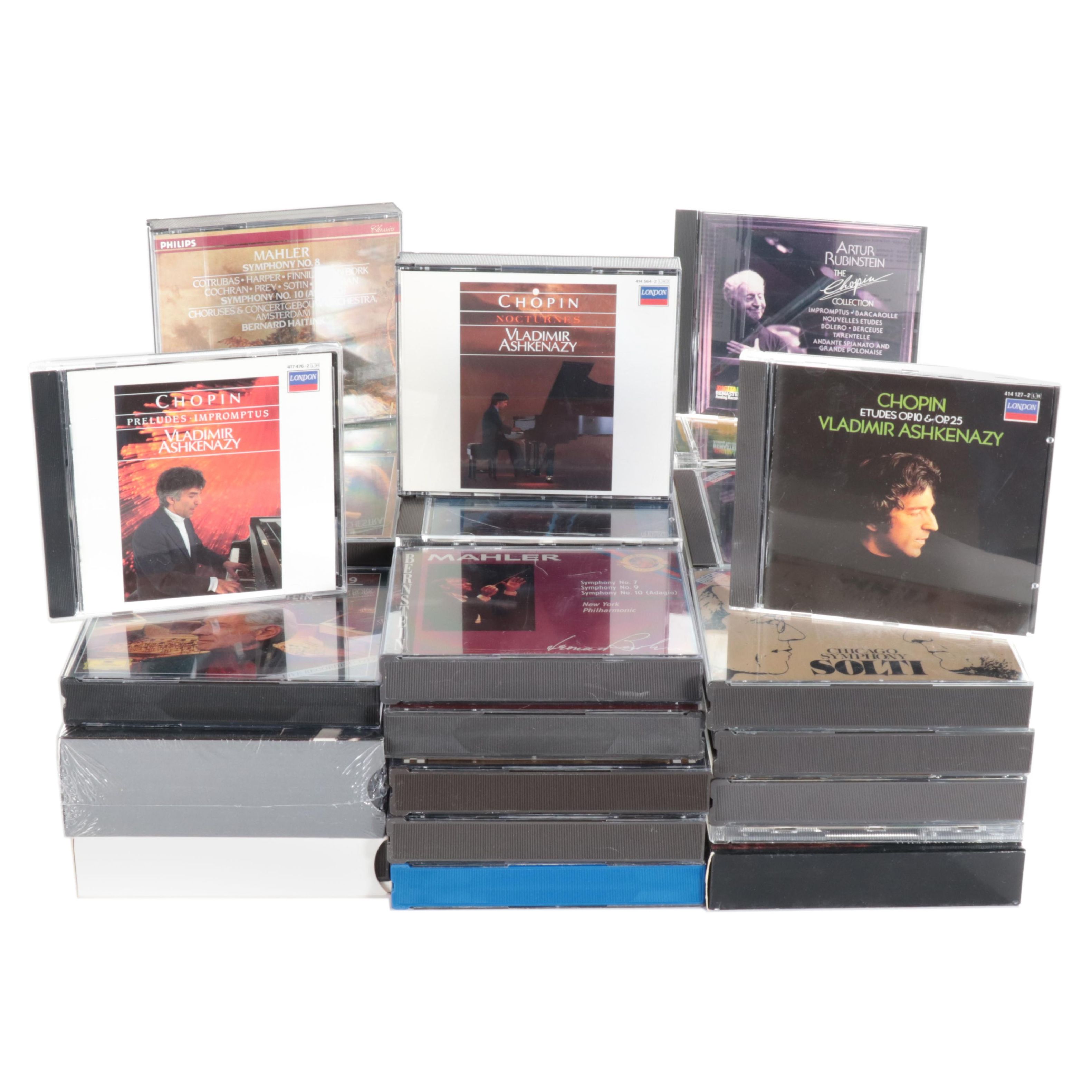 Vladimir Ashkenazy "Chopin" and Other Classical Music CD Sets