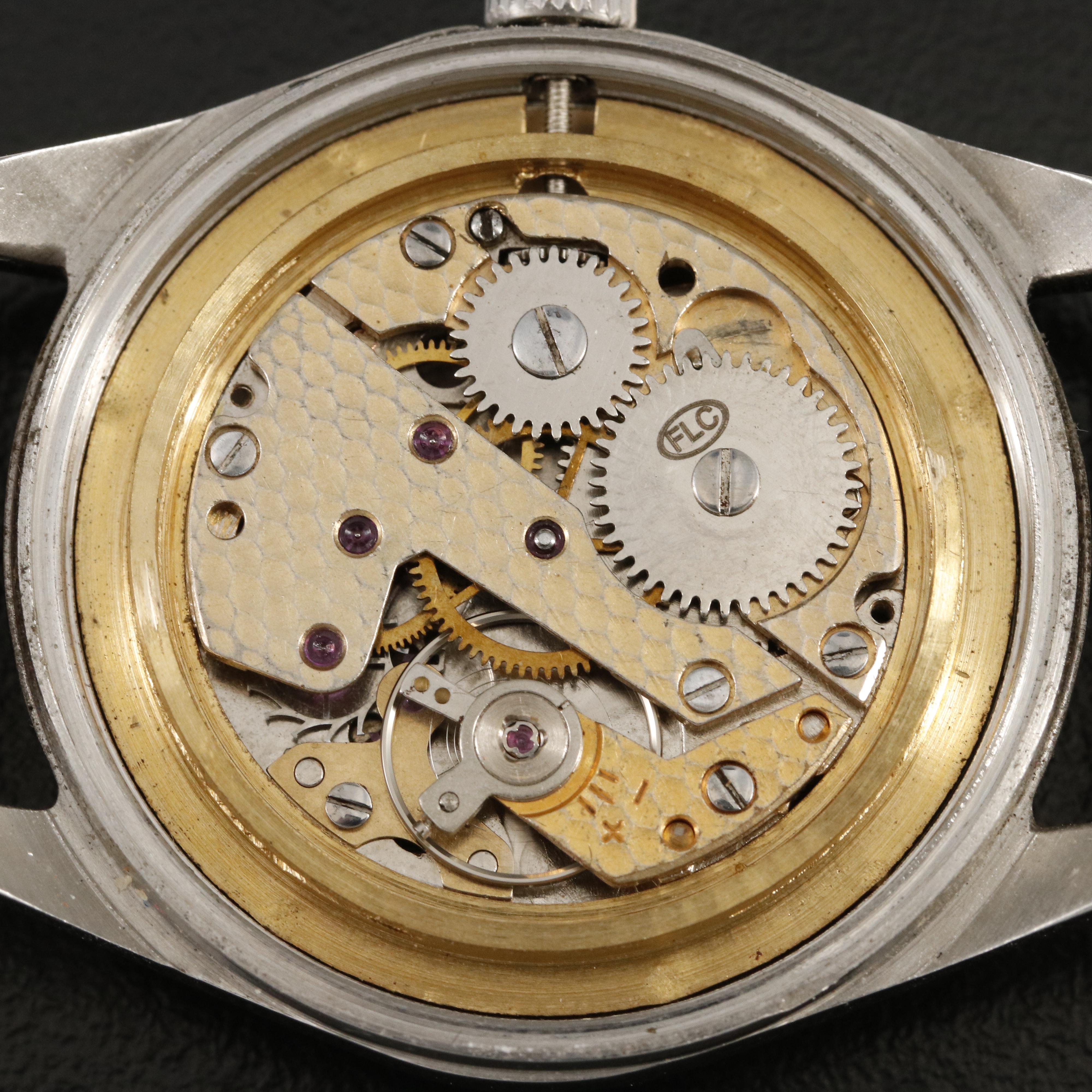 Vintage Favre - Leuba Regulator Stainless Steel Watch