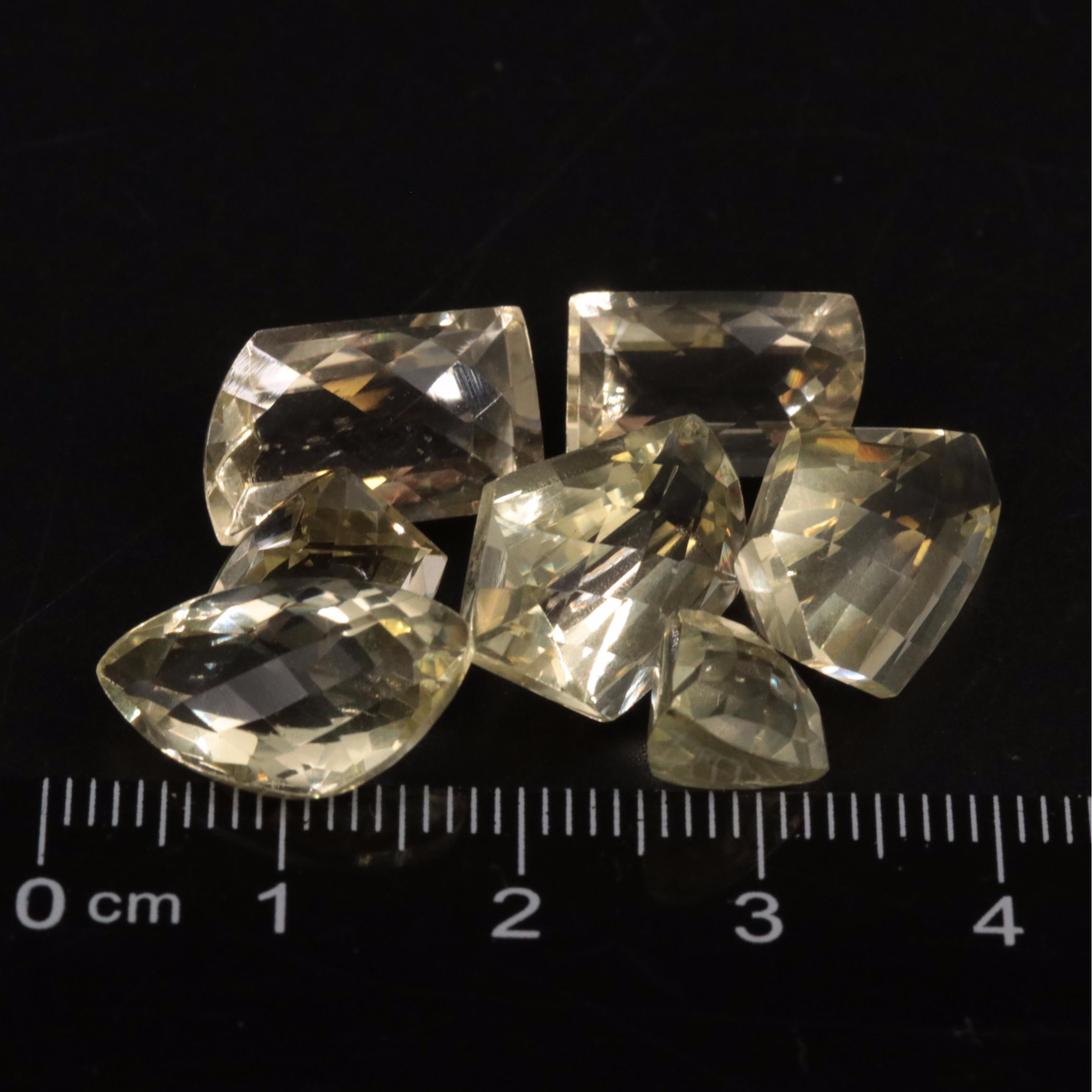 Loose 42.30 CTW Lemon Quartz