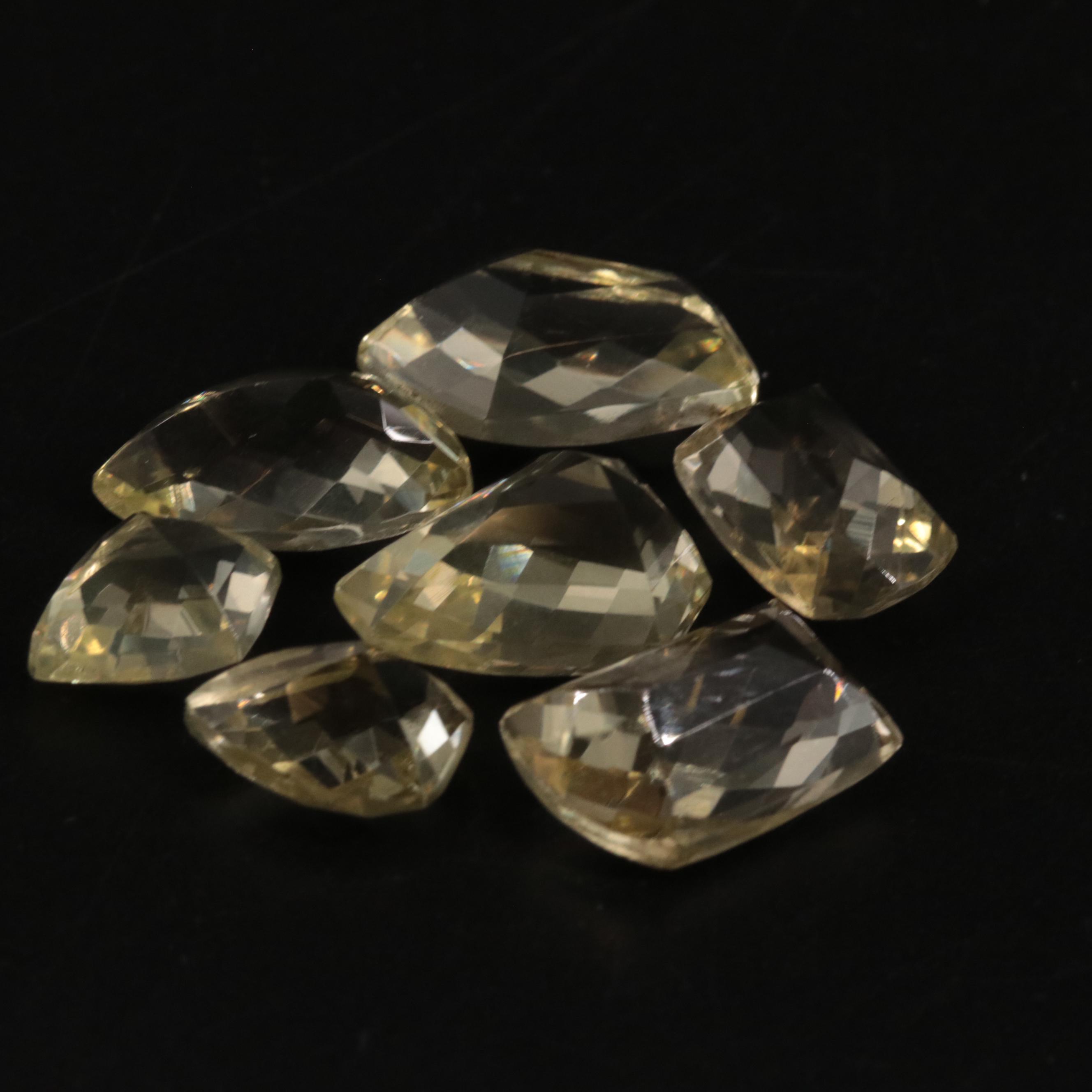 Loose 42.30 CTW Lemon Quartz
