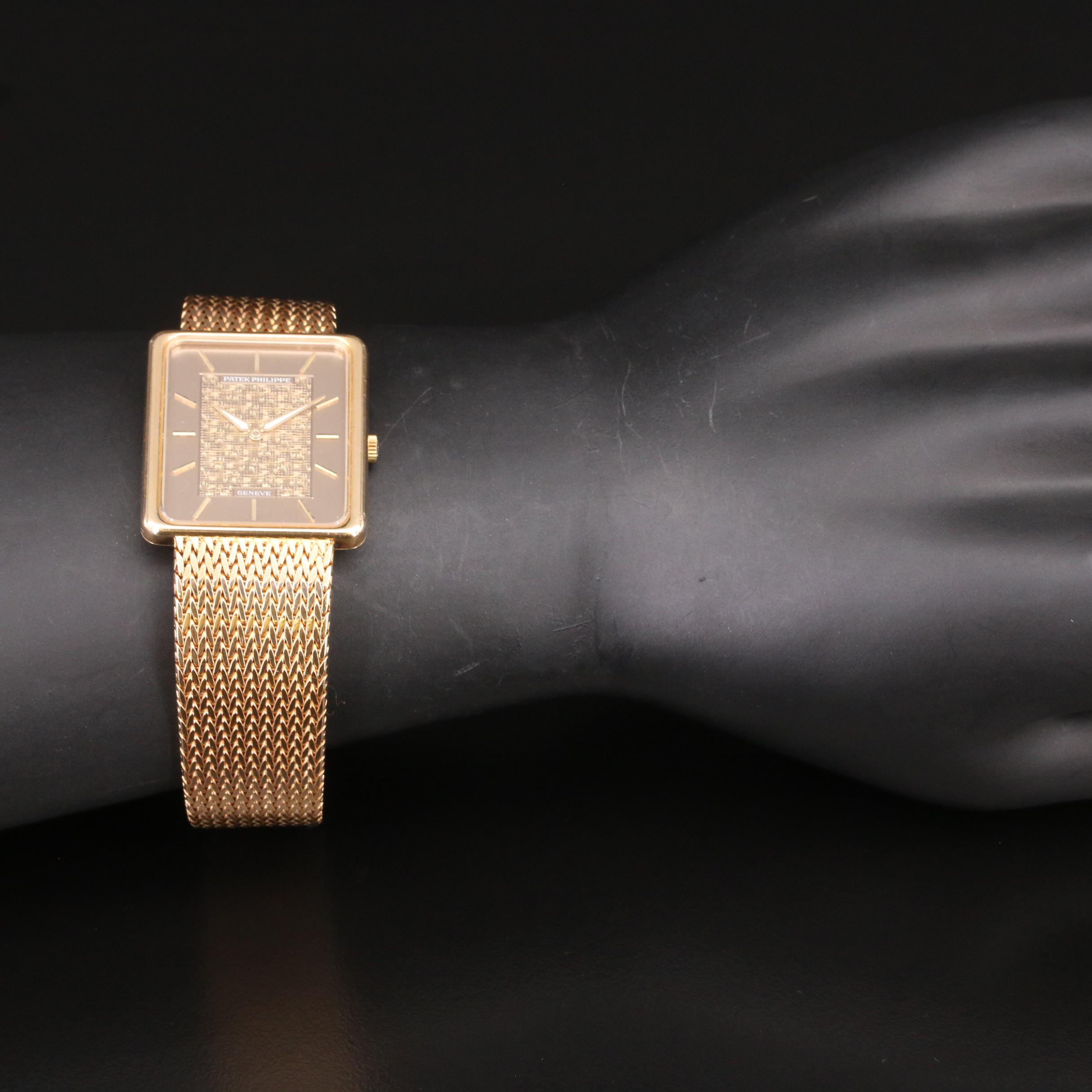 18K Patek Philippe Sigma Dial Watch