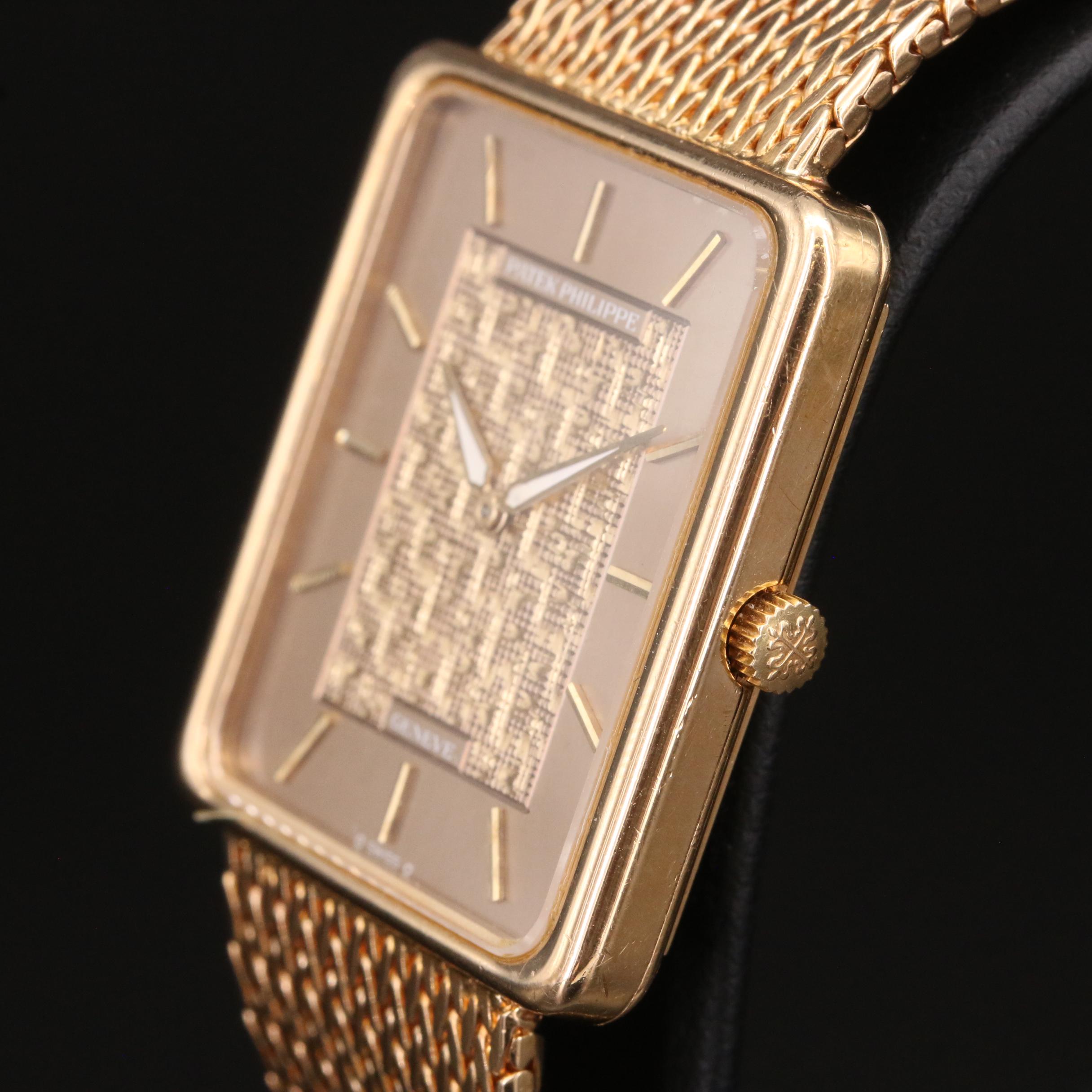 18K Patek Philippe Sigma Dial Watch