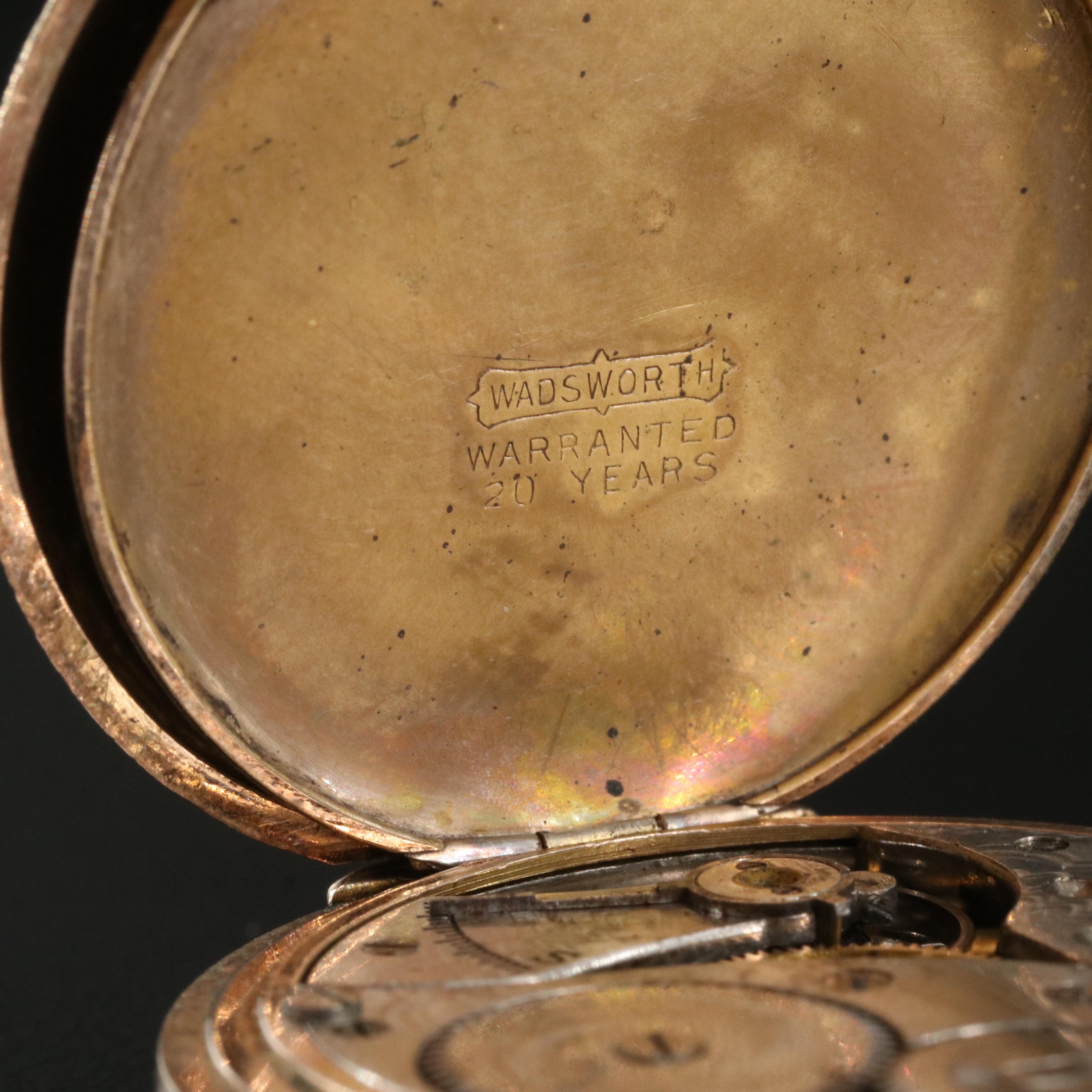 1912 Elgin Hunter Case Pocket Watch