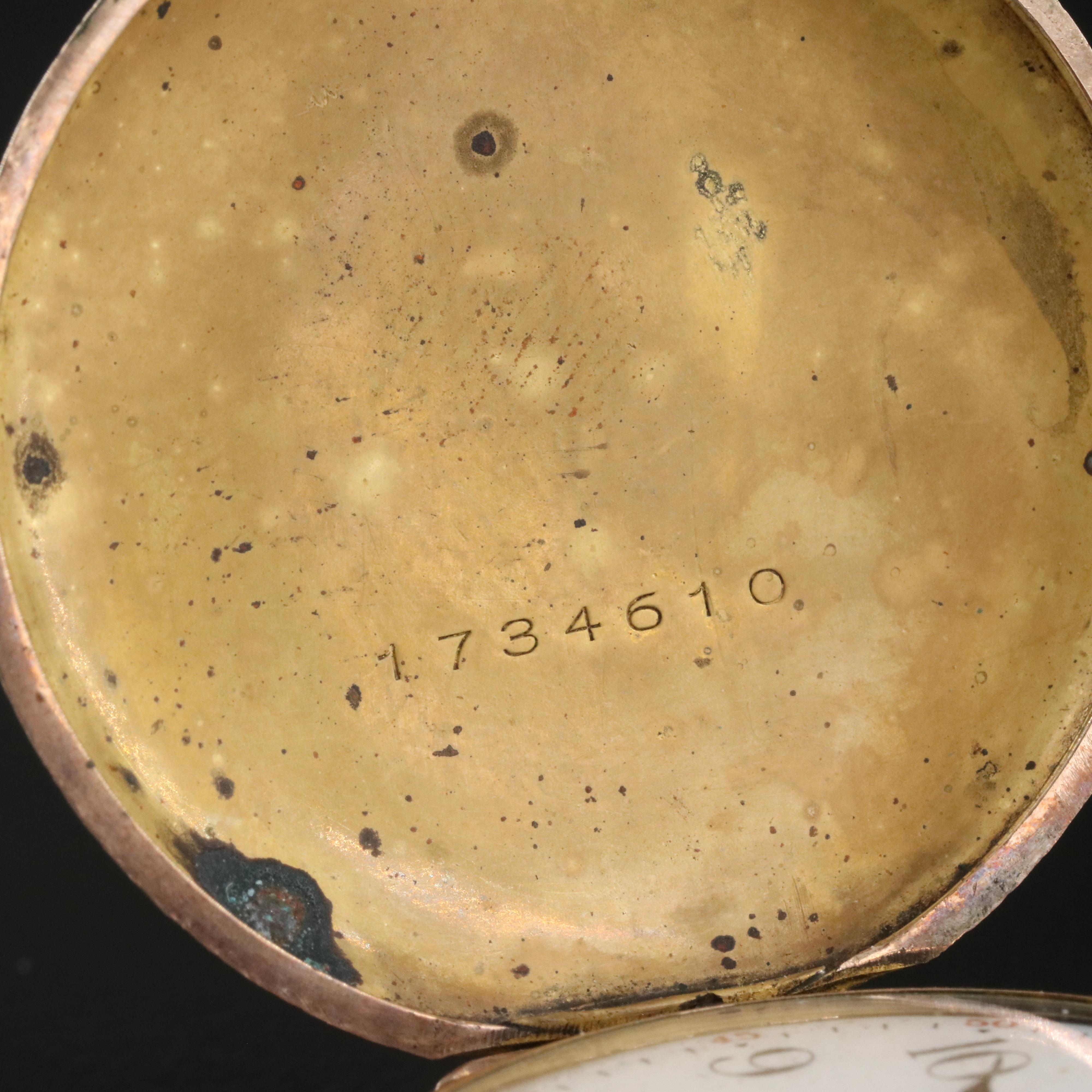 1912 Elgin Hunter Case Pocket Watch