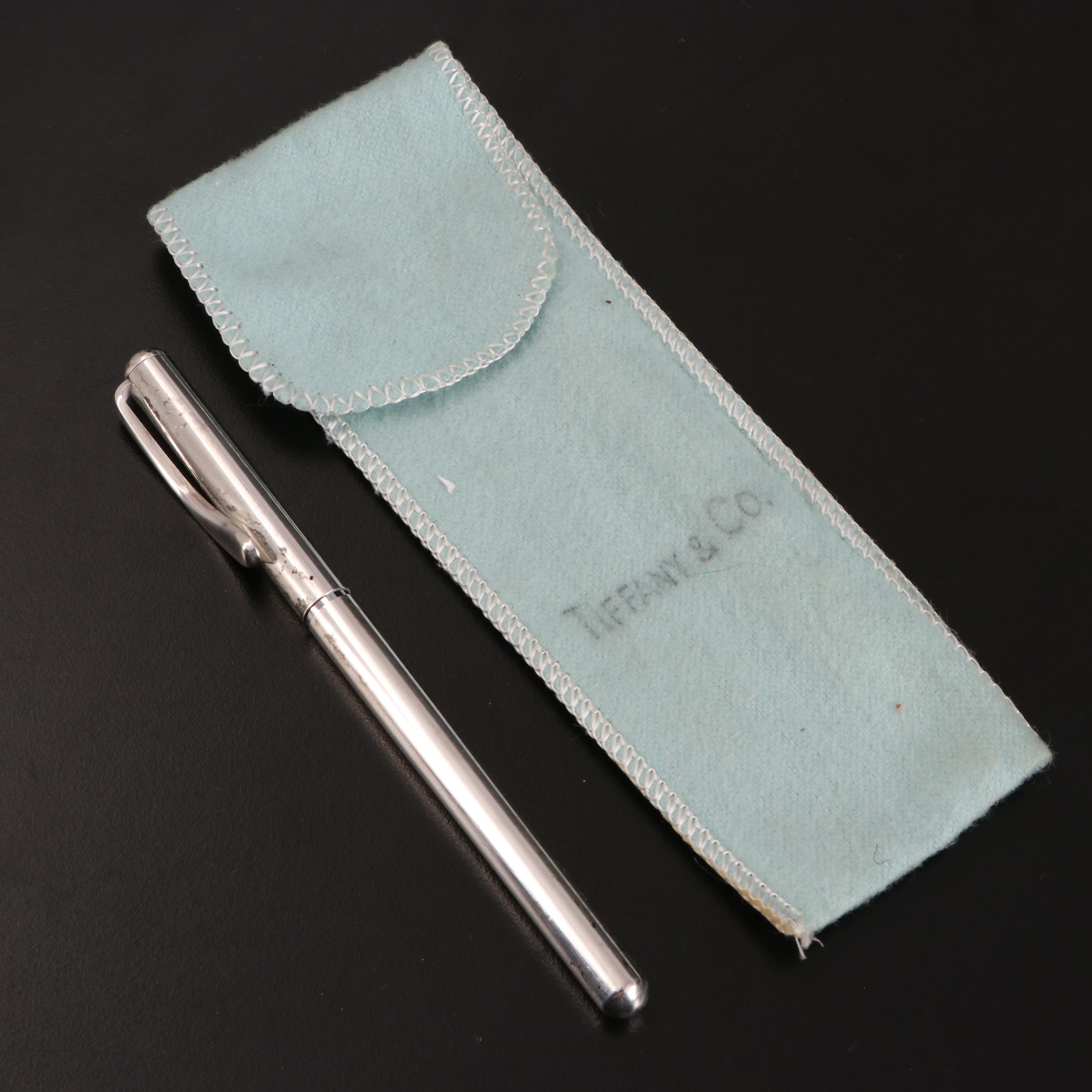 Elsa Peretti for Tiffany & Co. Sterling Silver Ballpoint Pen