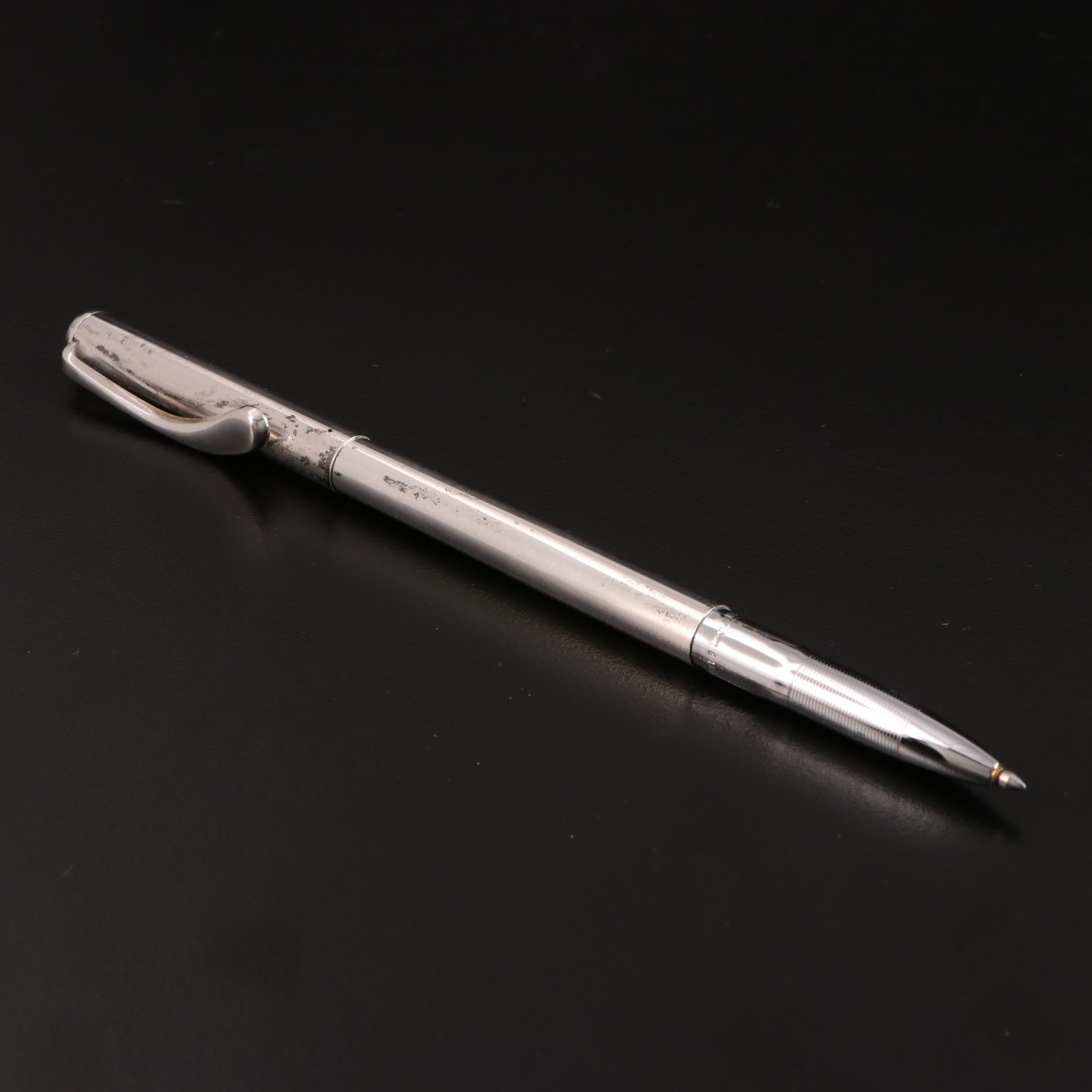 Elsa Peretti for Tiffany & Co. Sterling Silver Ballpoint Pen