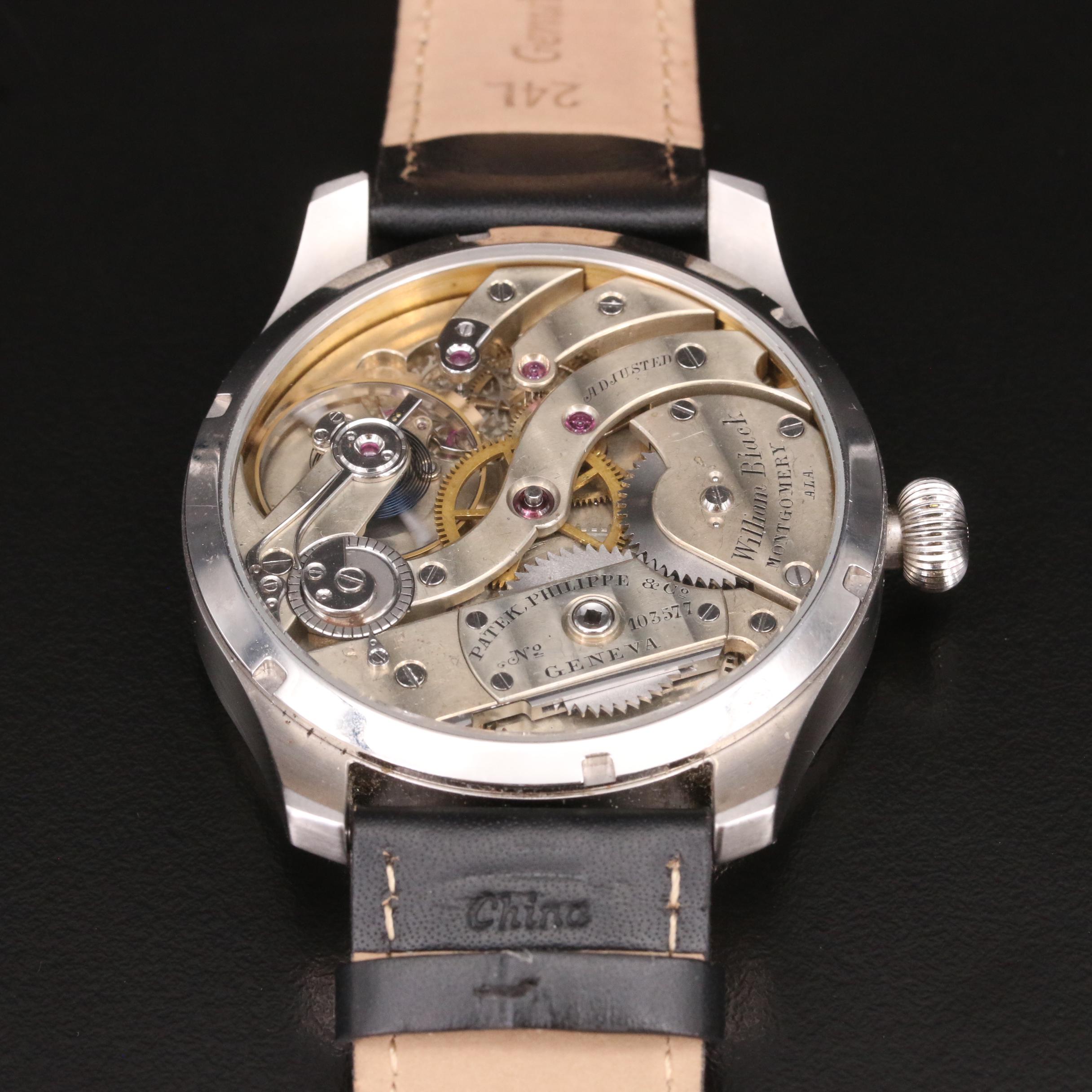 Patek Philippe & Cie Recased Stainless Steel Marriage Watch