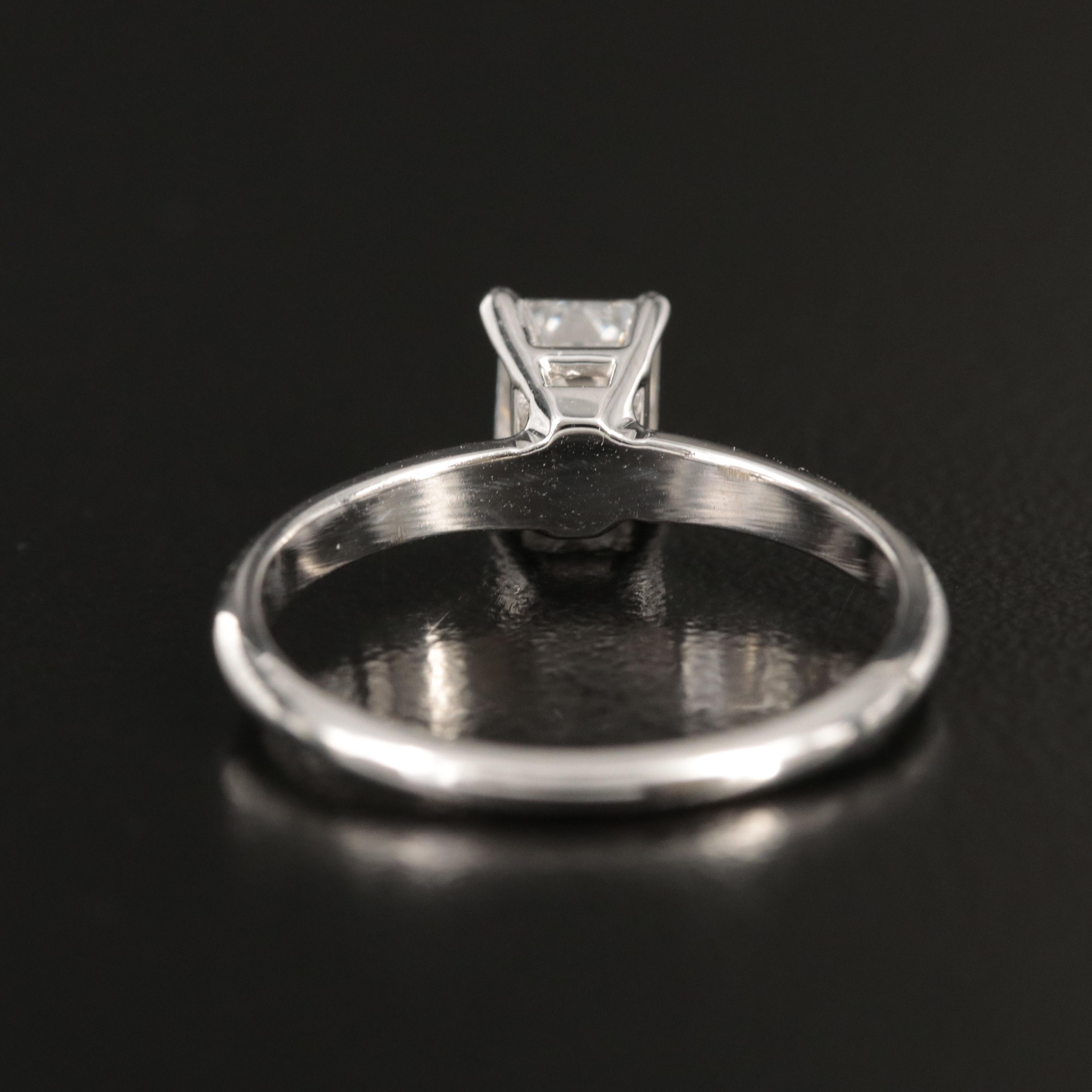 14K 0.90 CT Lab Grown Diamond Solitaire Ring